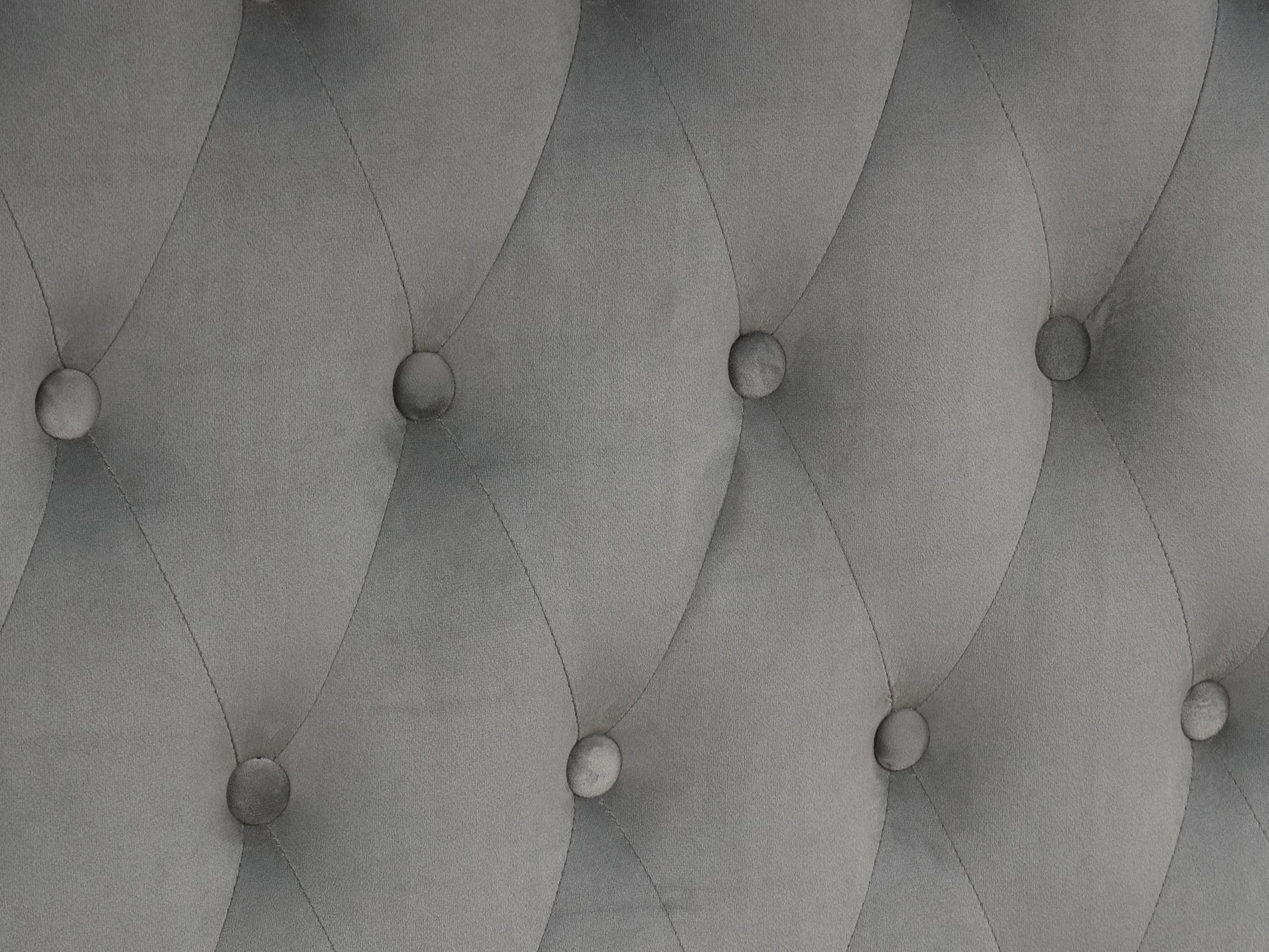 Etherea Luxury Glam Velvet Upholstered Canopy Platform Bed