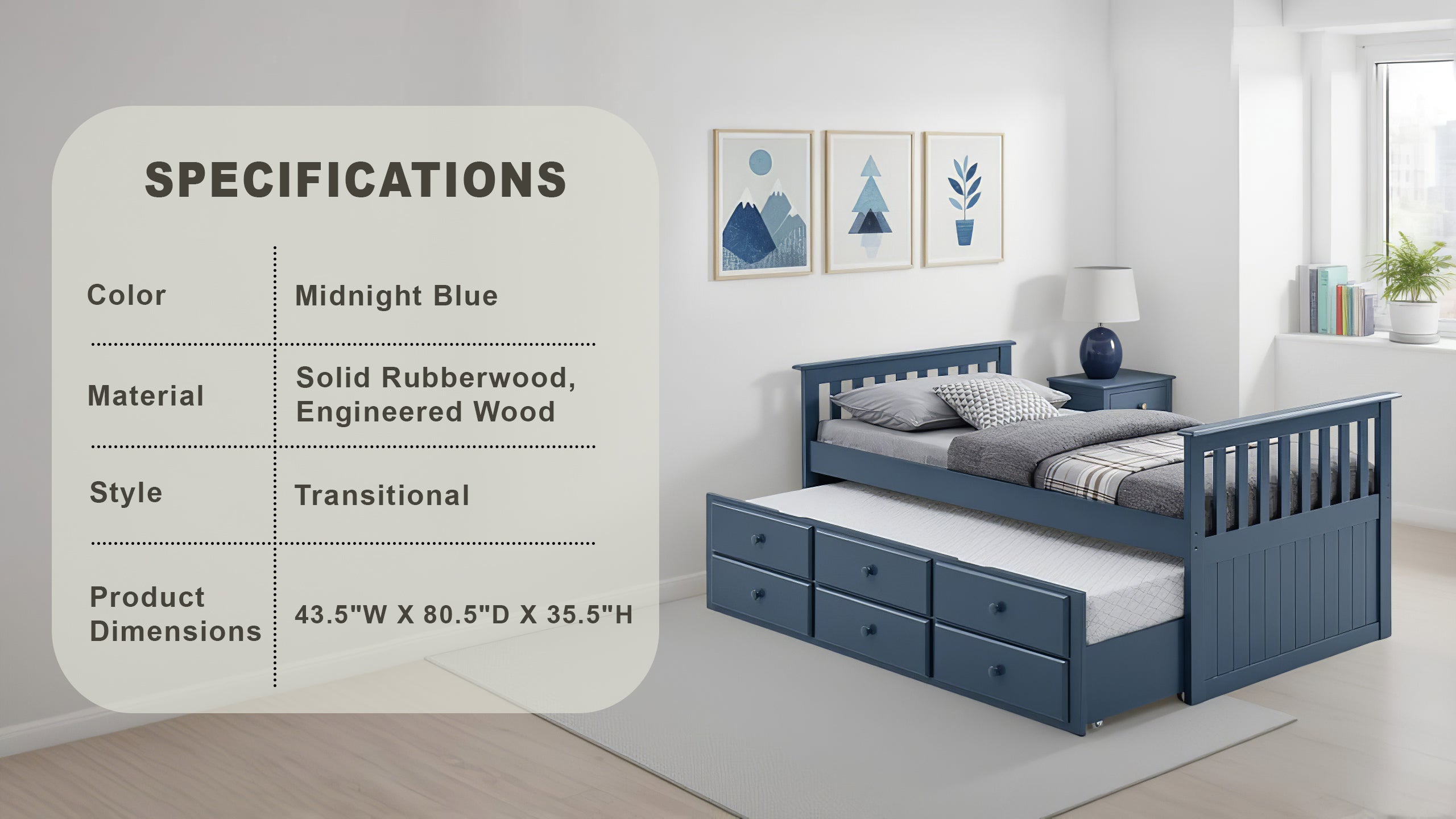 Severin Transitional Bed