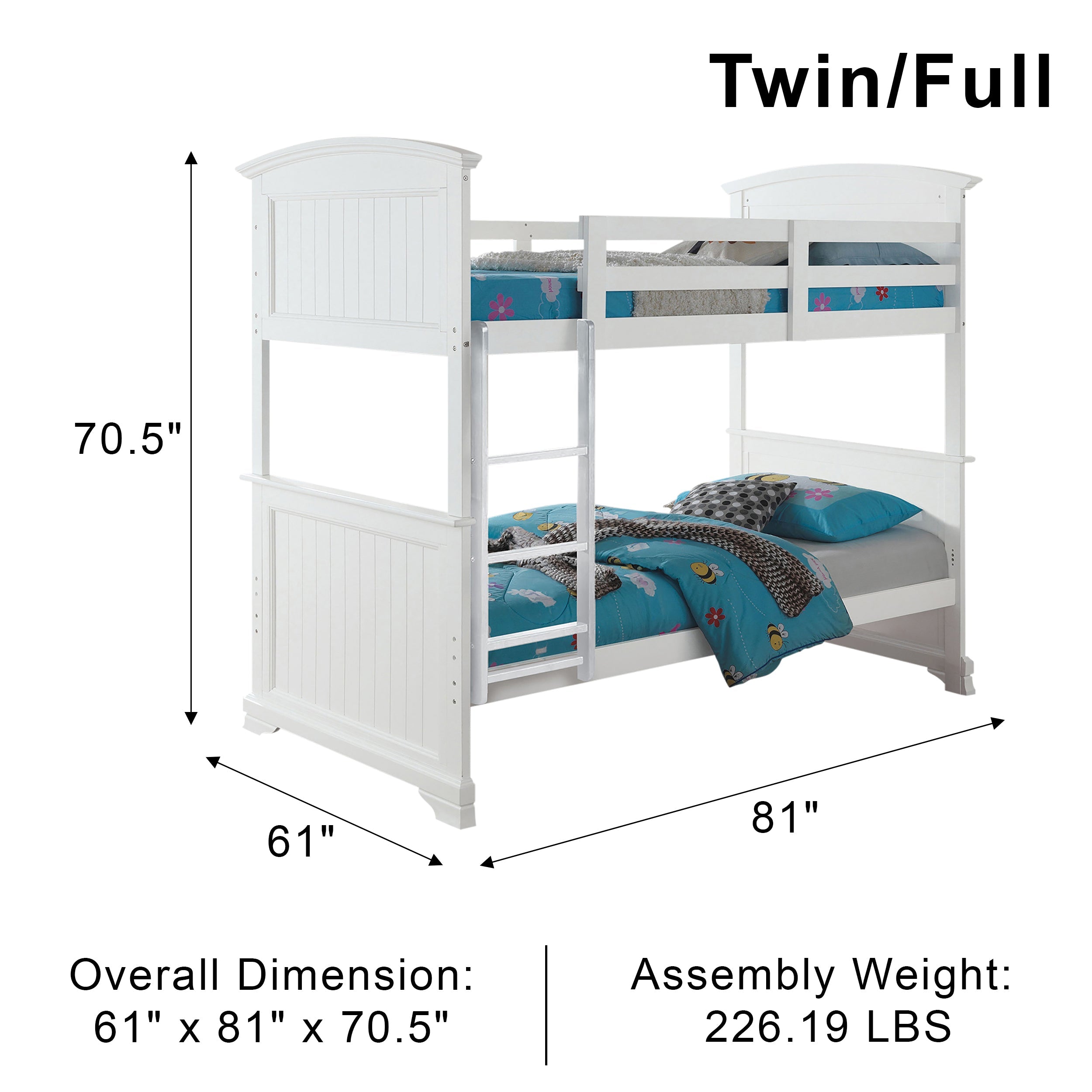 Livano Transitional Bunk Bed