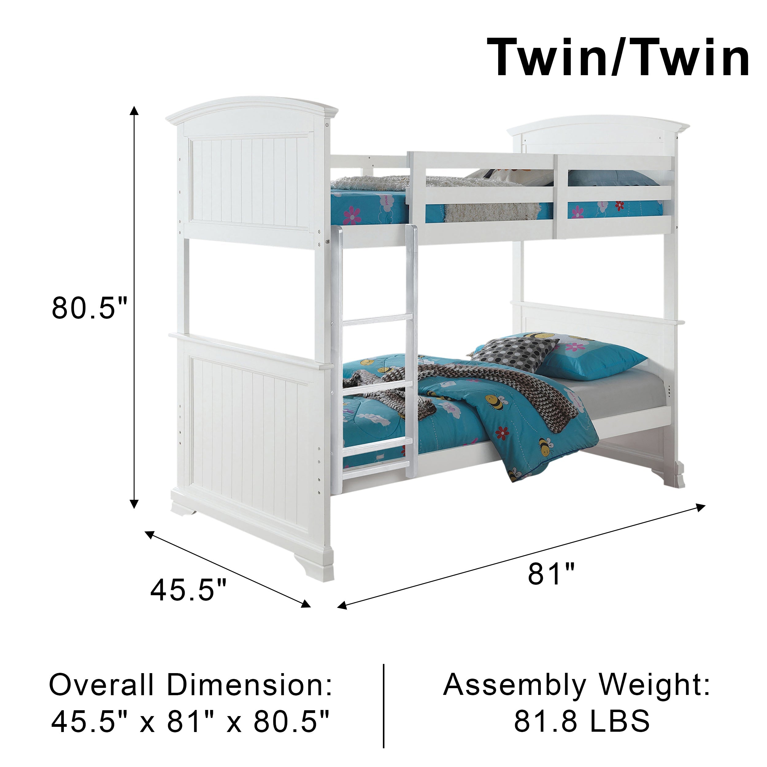 Livano Transitional Bunk Bed