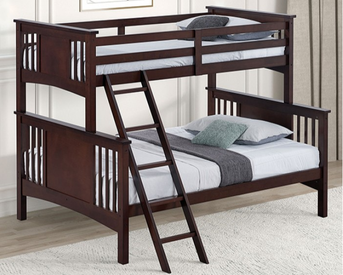 Spring Creek Transitional Bunk Bed with Angled Ladder