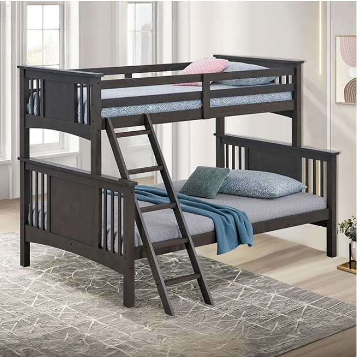 Spring Creek Transitional Bunk Bed with Angled Ladder