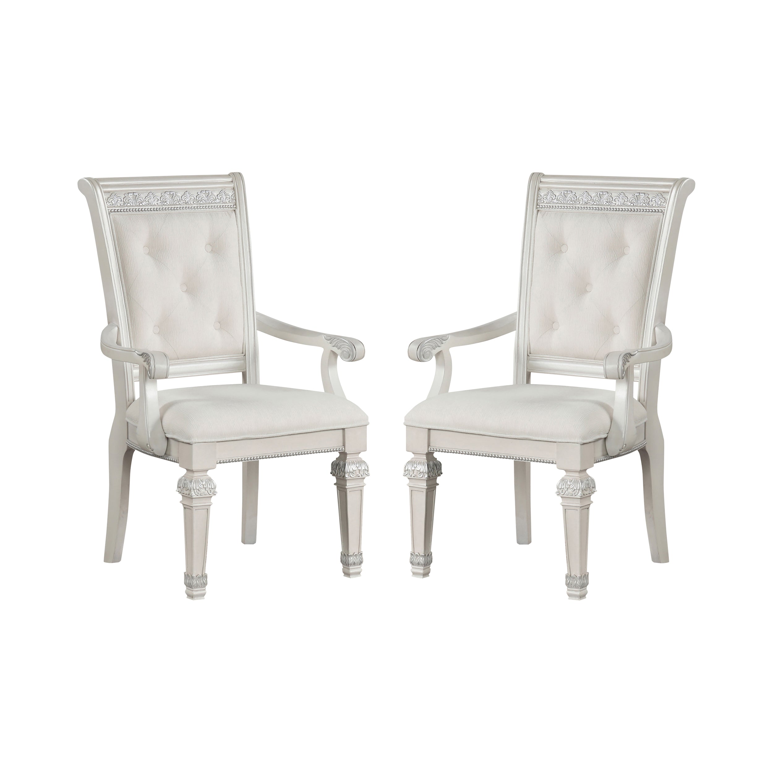 Lucia Di Notte Traditional Arm Chair, Set of 2