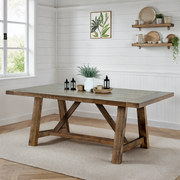 Alvone Rustic Dining Table