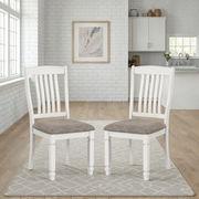 Castora Rustic Farmhouse Chair, Set of 2