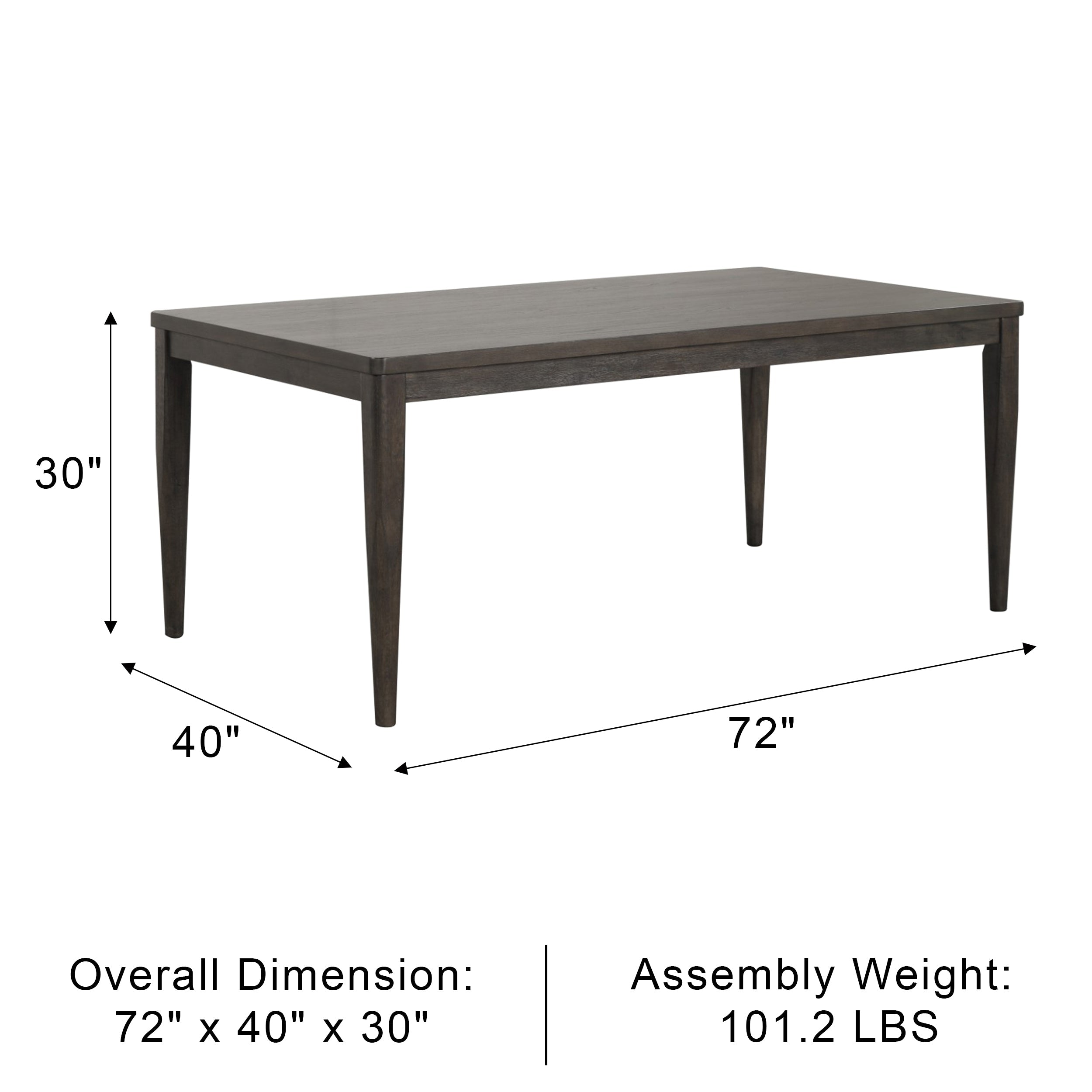 Clarendon Modern Dining Table