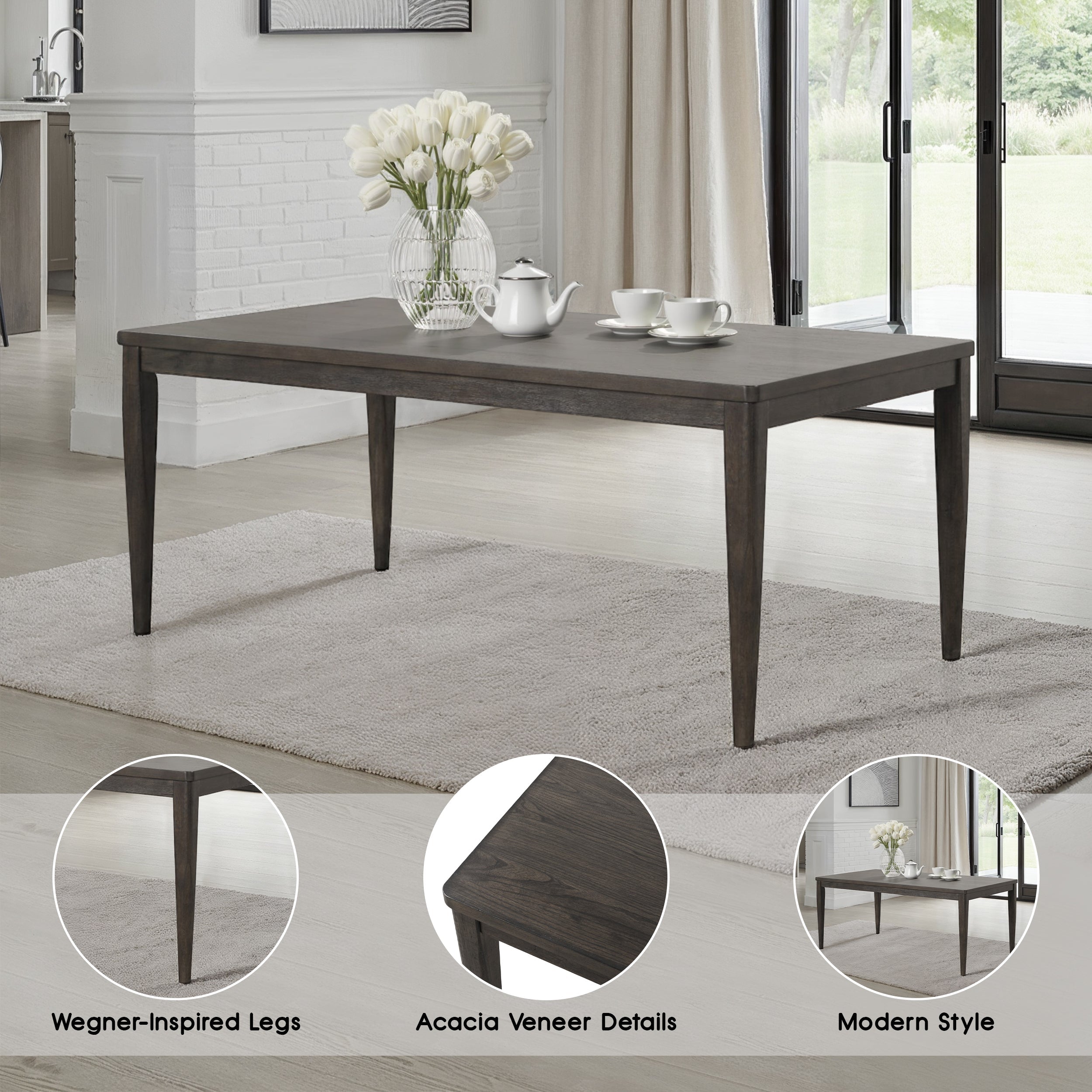 Clarendon Modern Dining Table