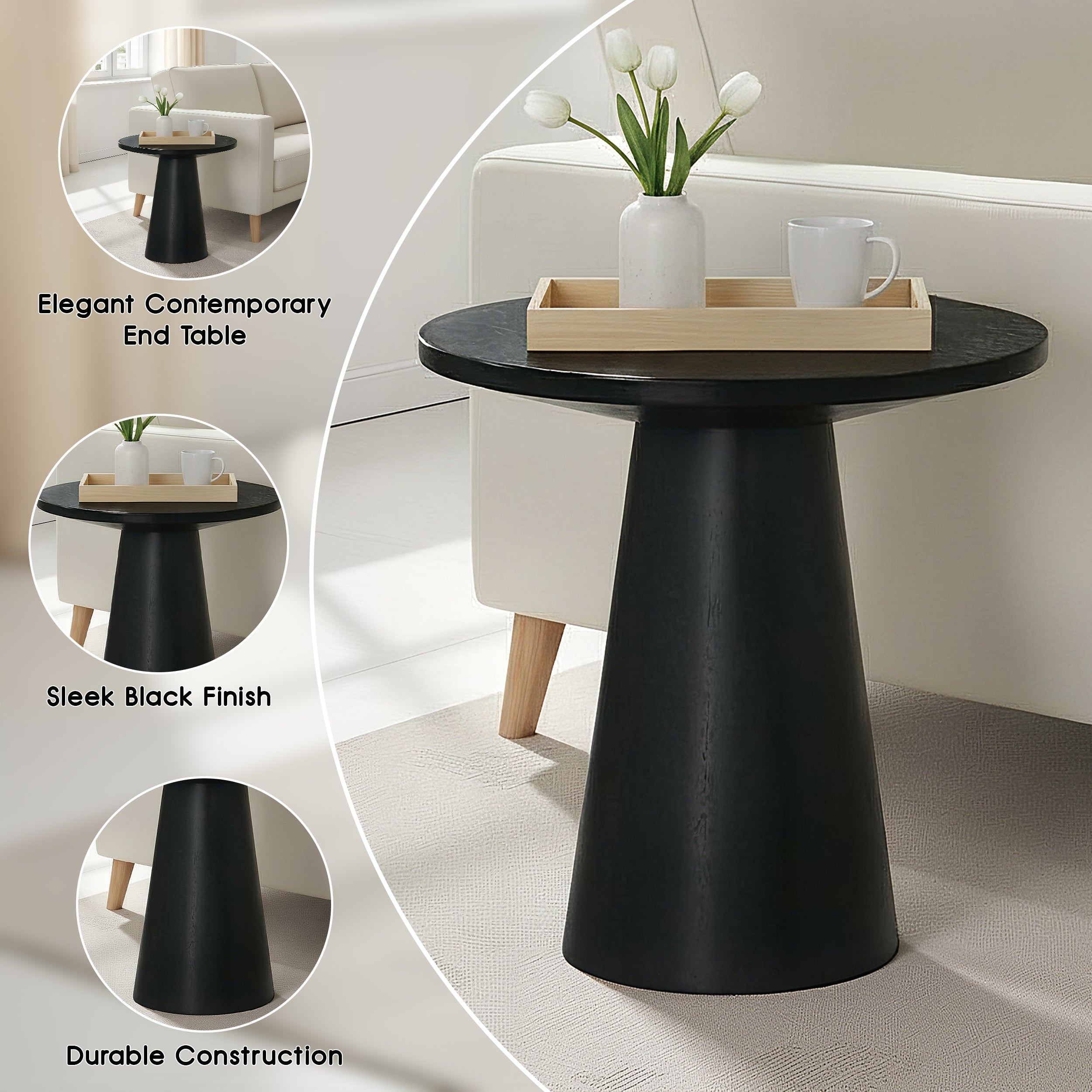 Ashford Contemporary End Table