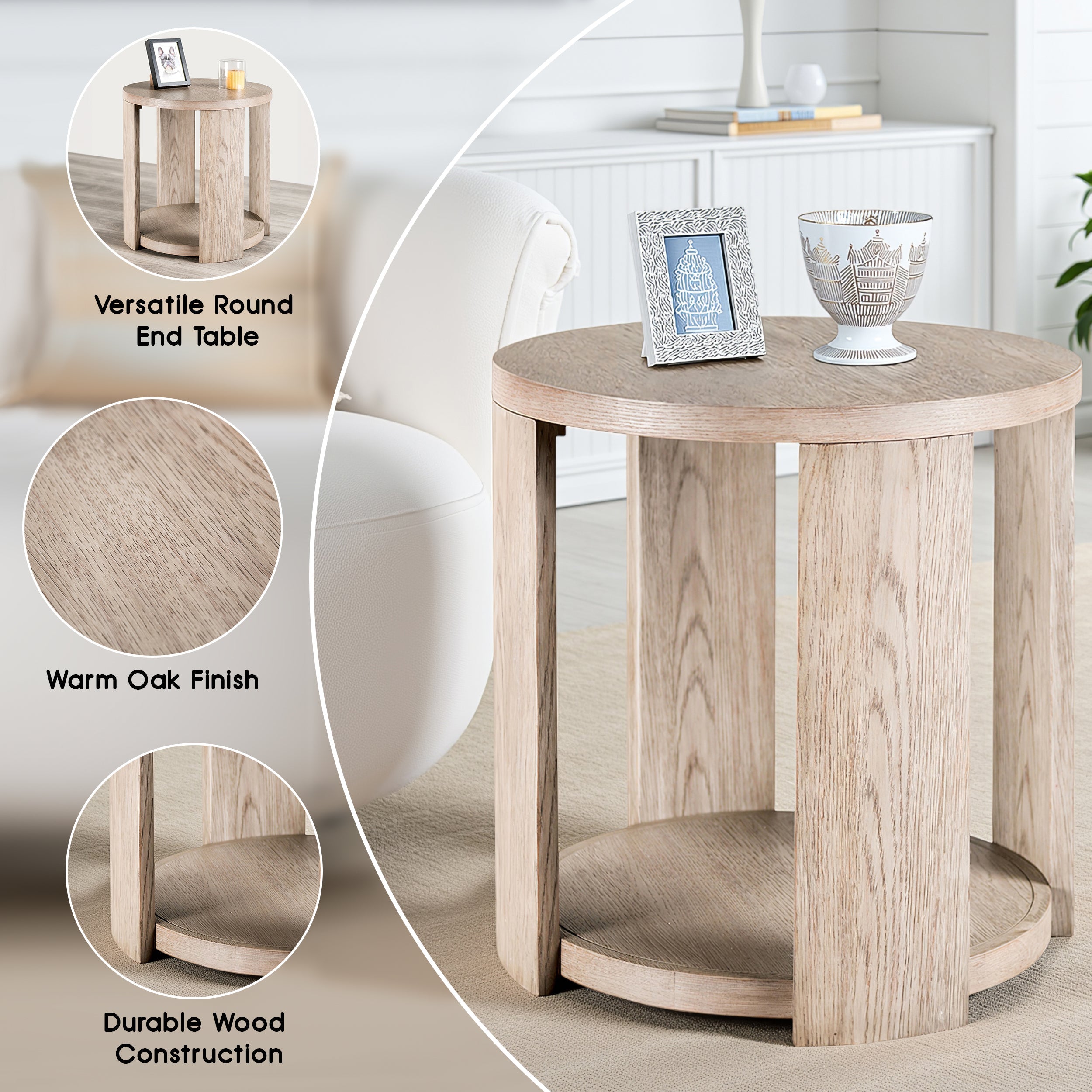 Marlborough Modern End Table