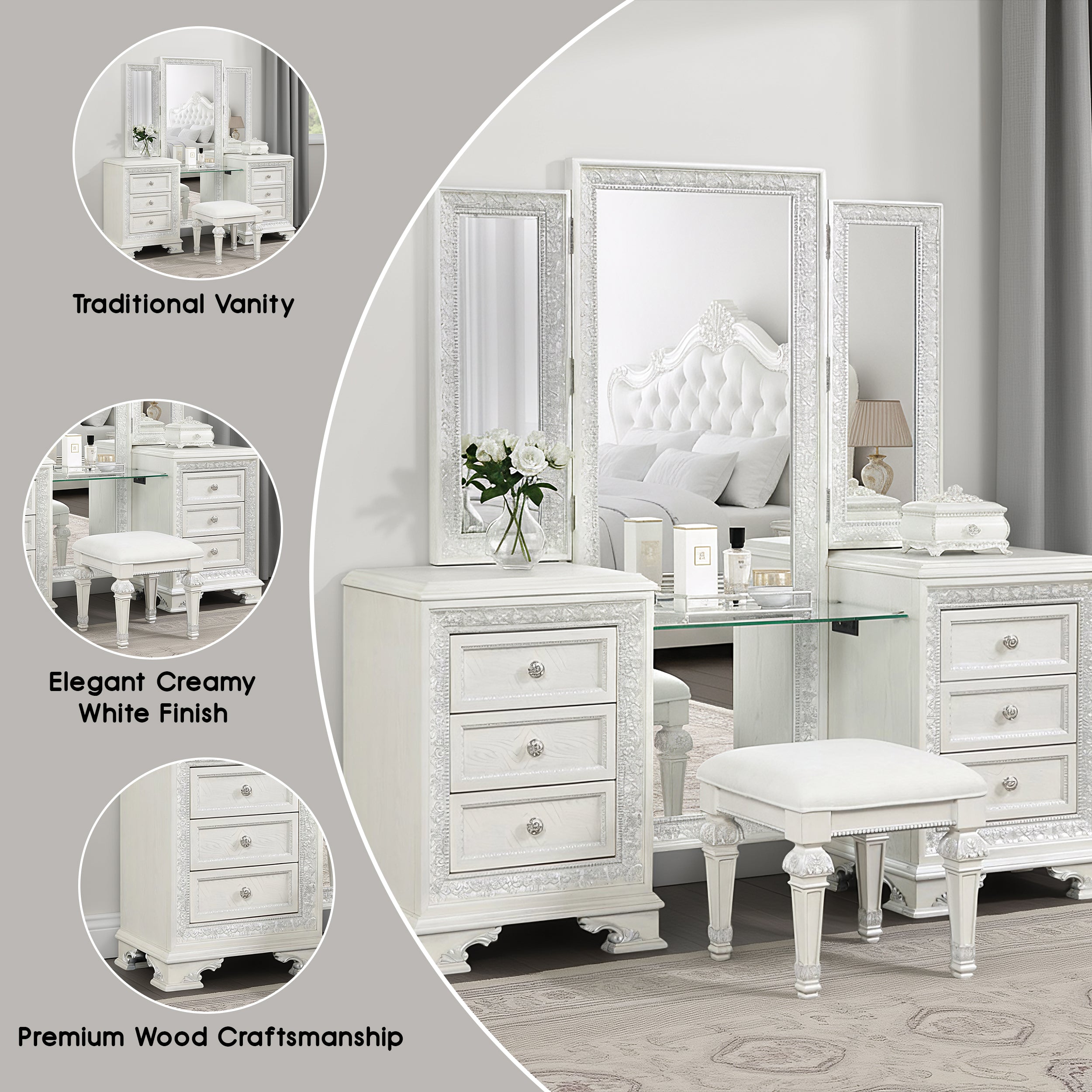 Sofia Luna Traditional Vanity