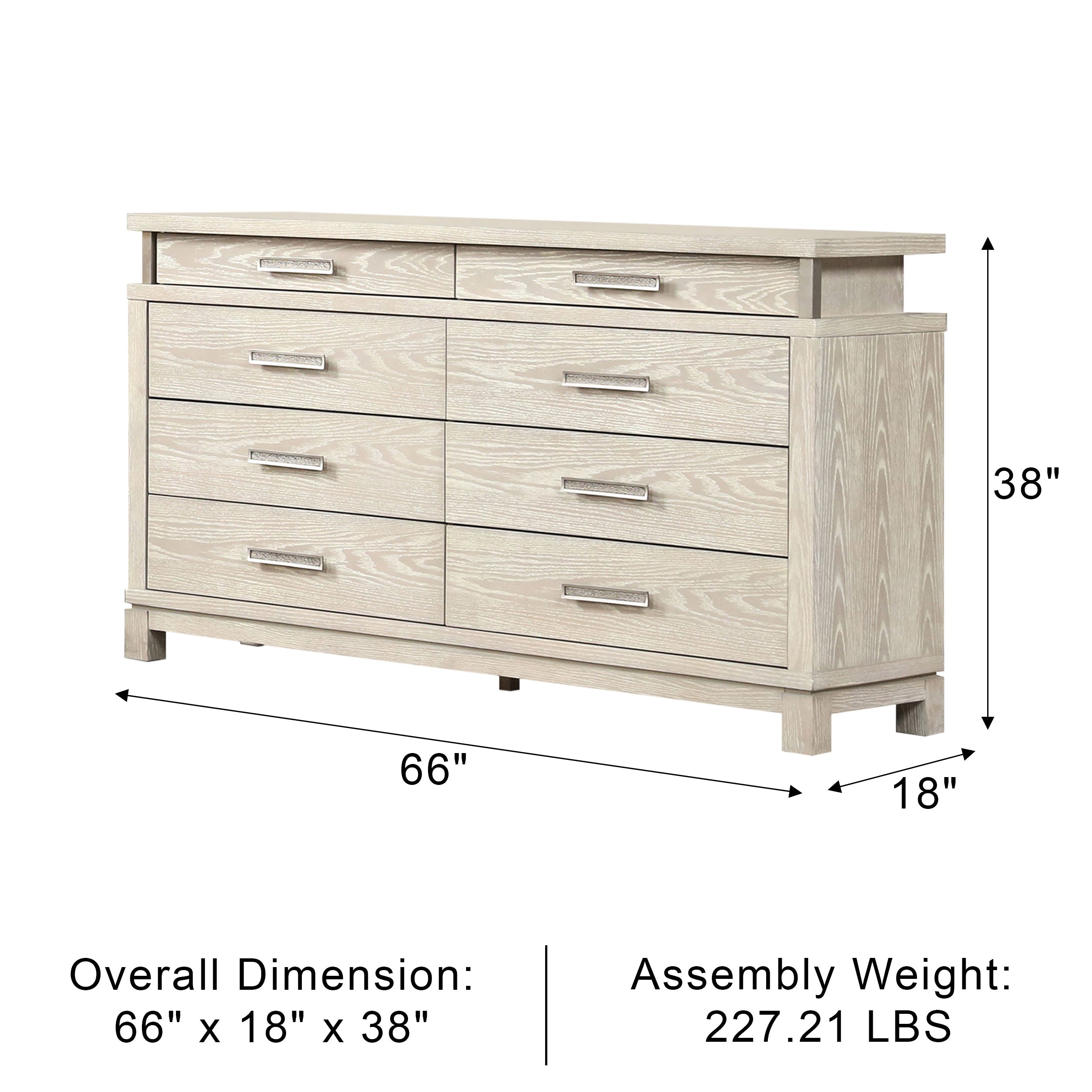 Chavigny Transitional Dresser