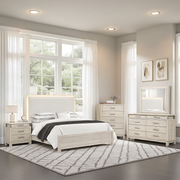 Chavigny Transitional Bedroom Set, 5 Pieces