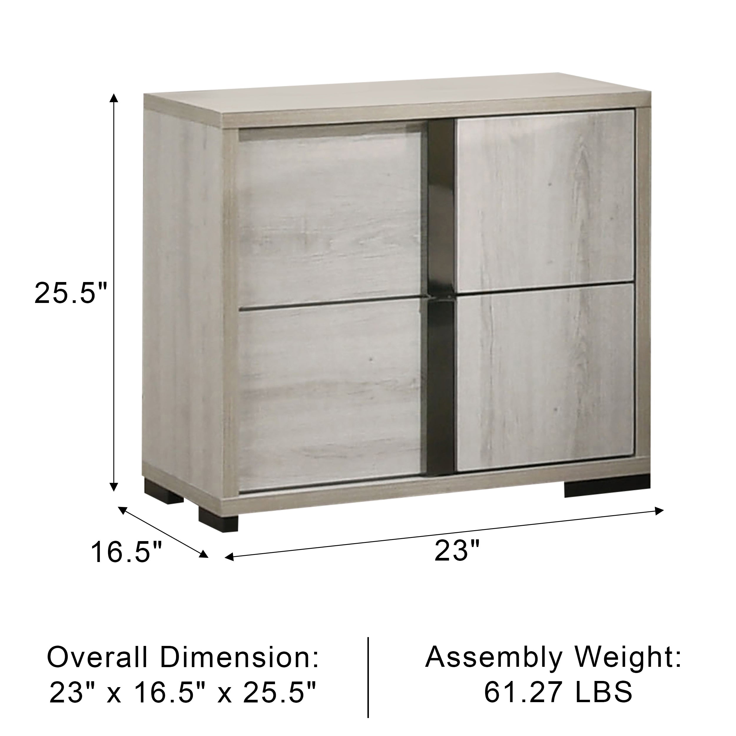 Lyntor Contemporary Nightstand