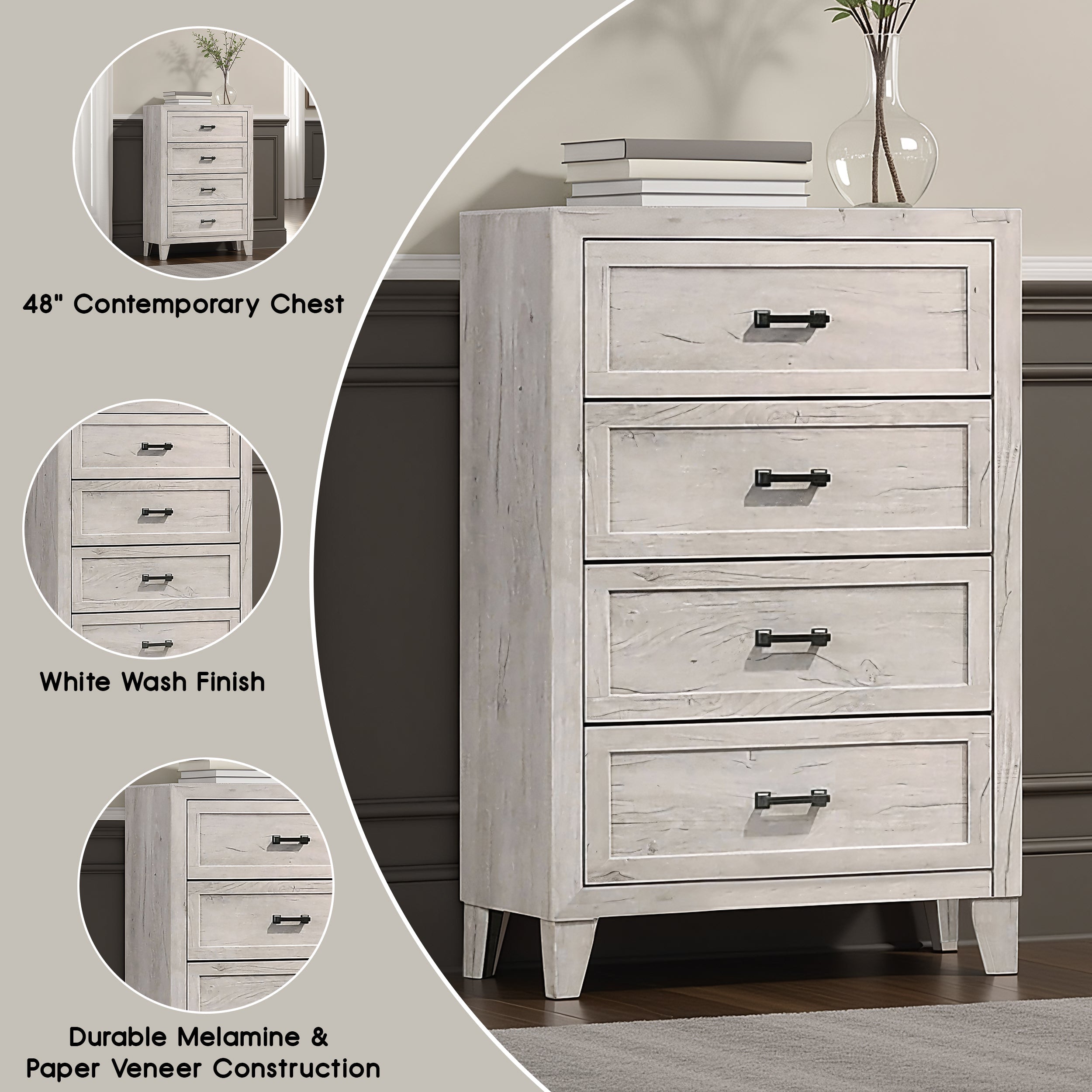 Oskarvik Contemporary Chest