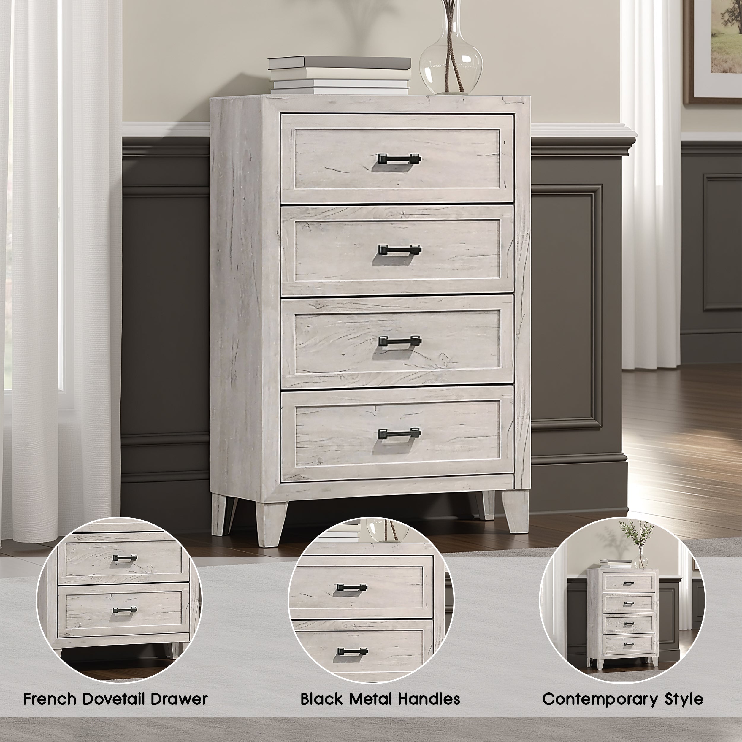 Oskarvik Contemporary Chest