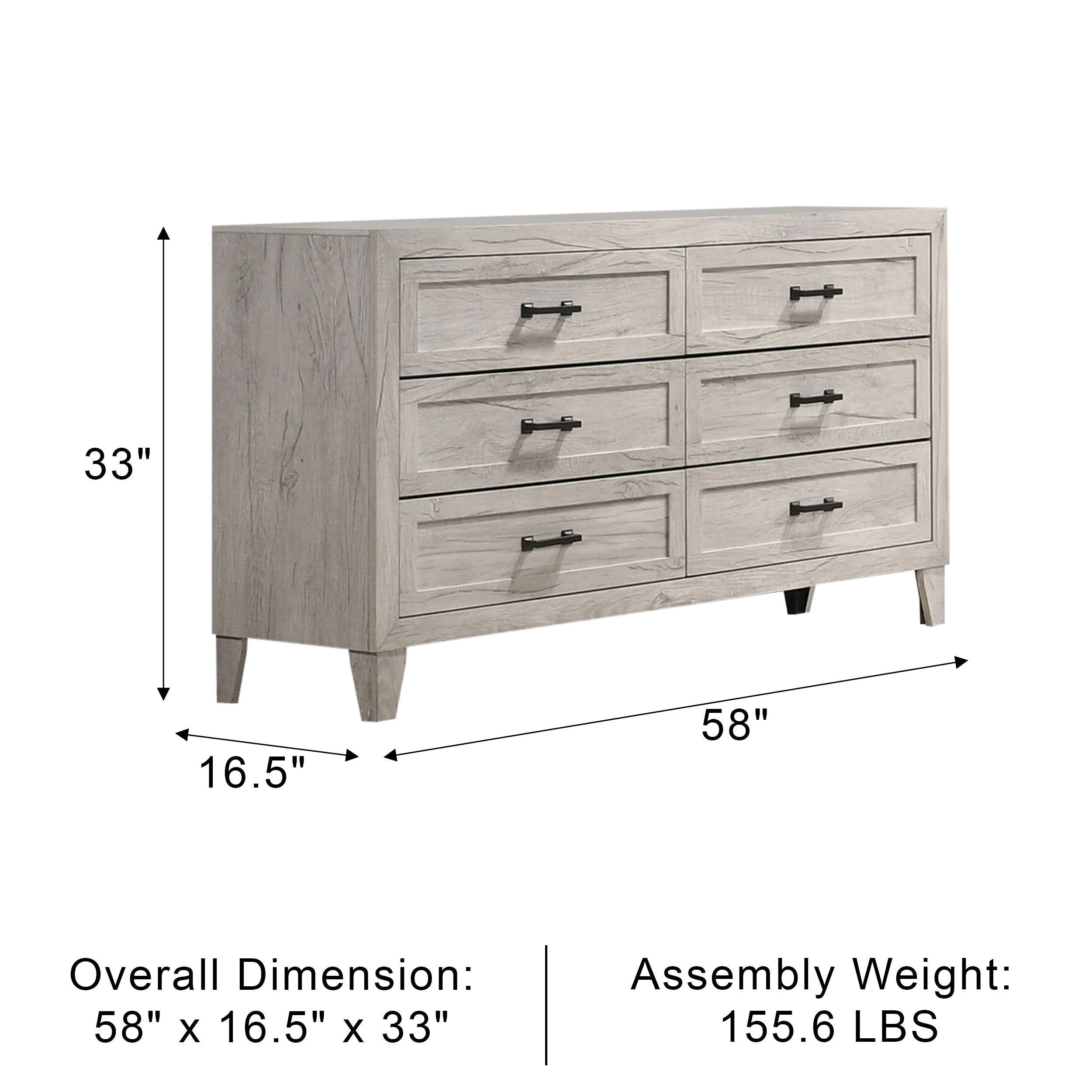 Oskarvik Contemporary Dresser