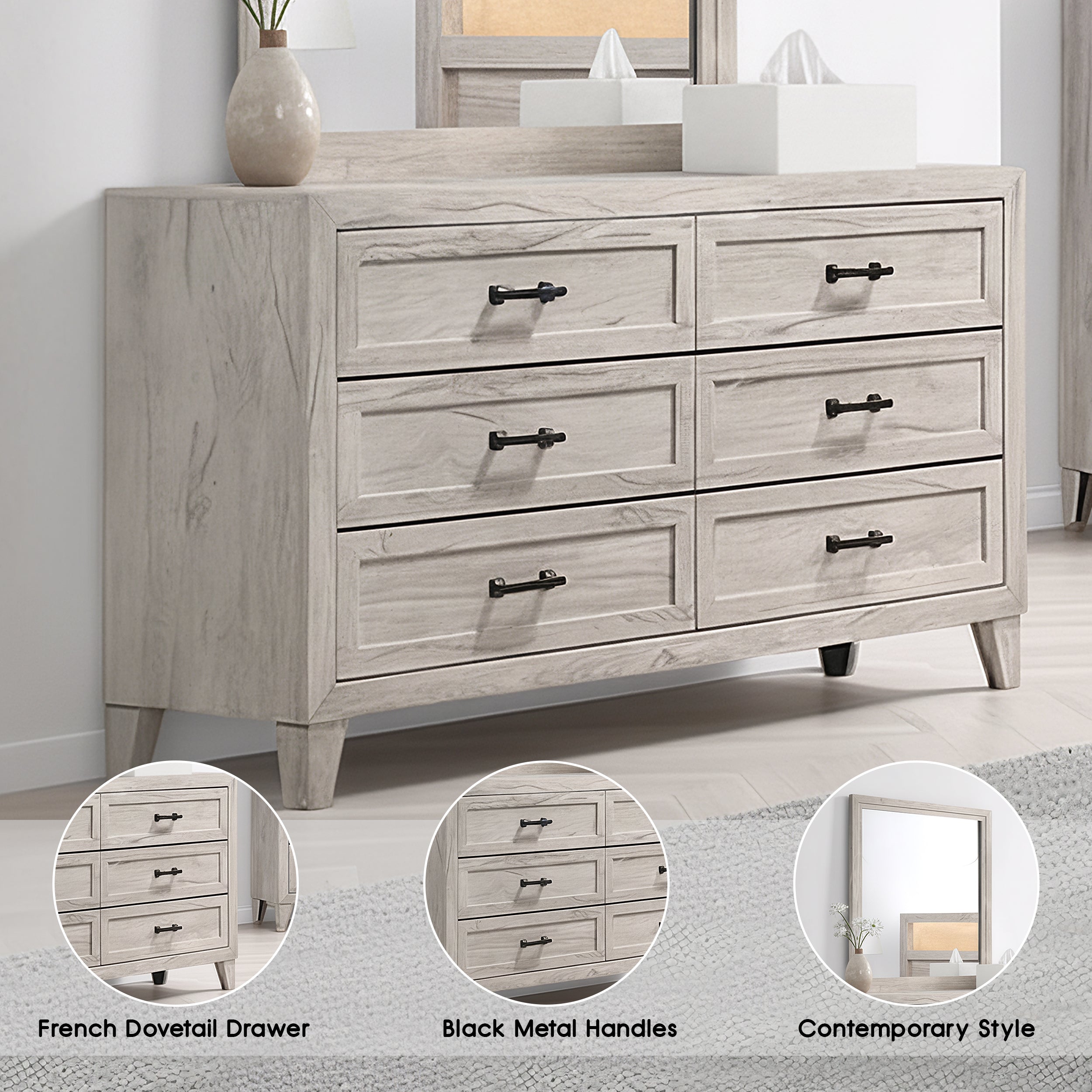 Oskarvik Contemporary Dresser
