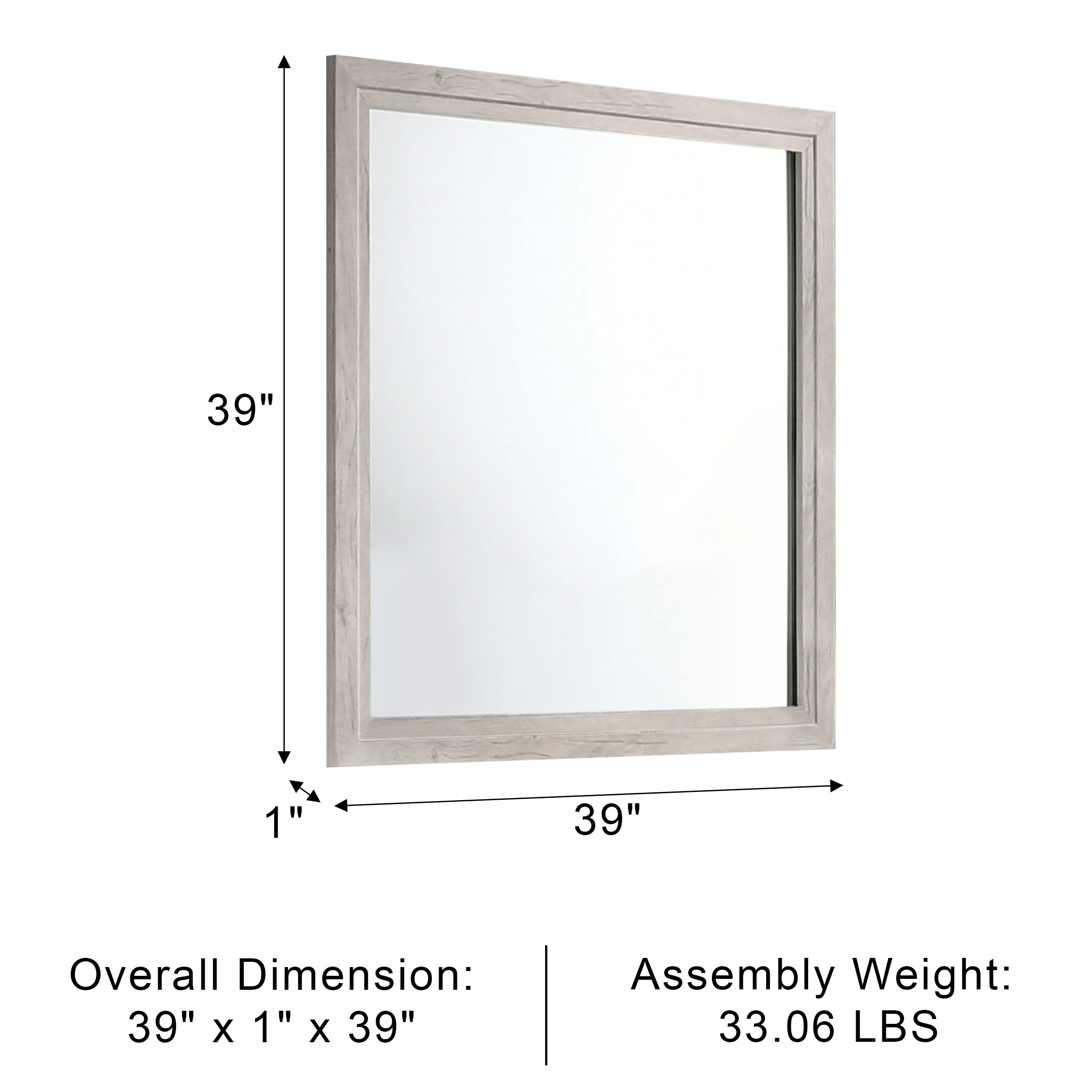 Oskarvik Contemporary Mirror