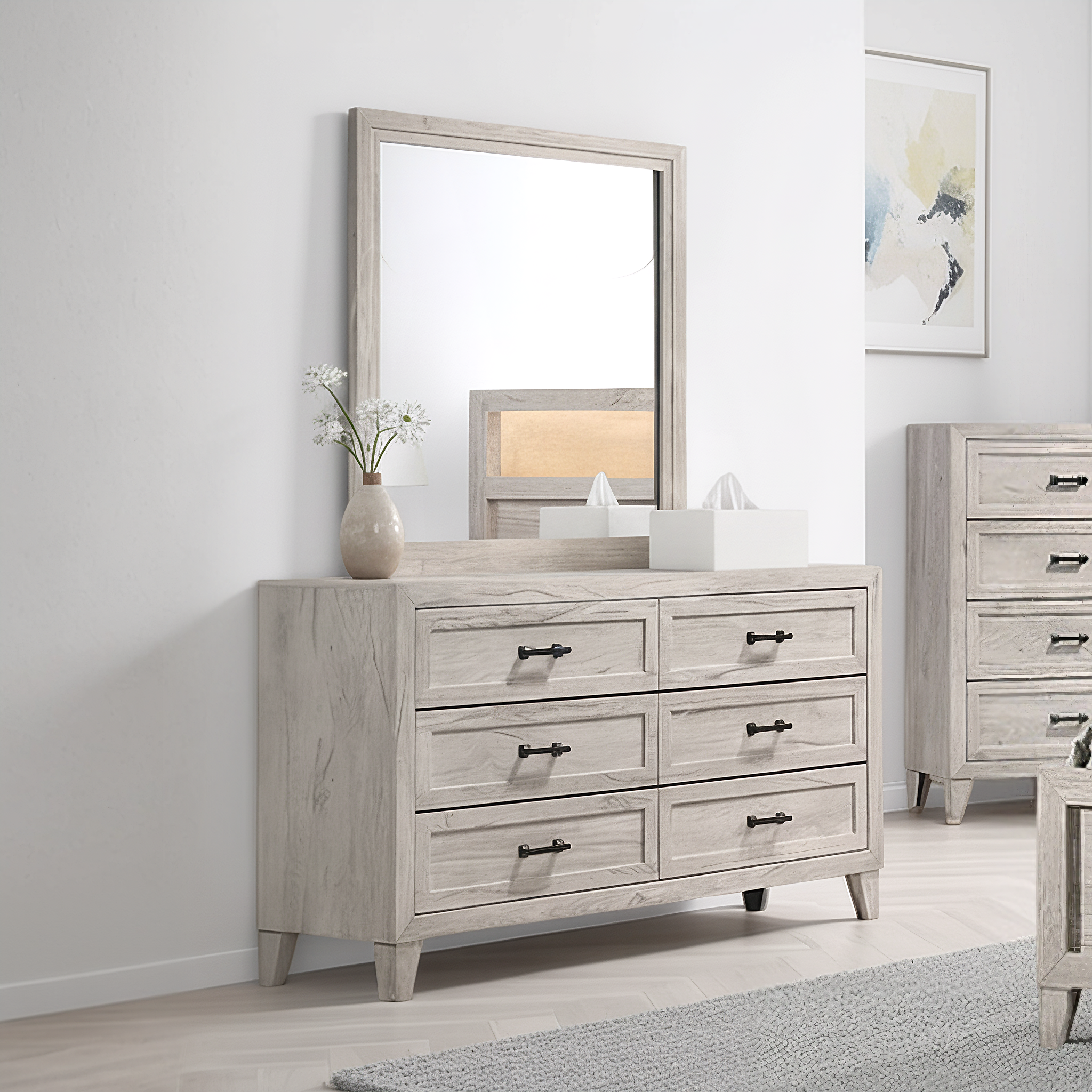 Oskarvik Contemporary Mirror