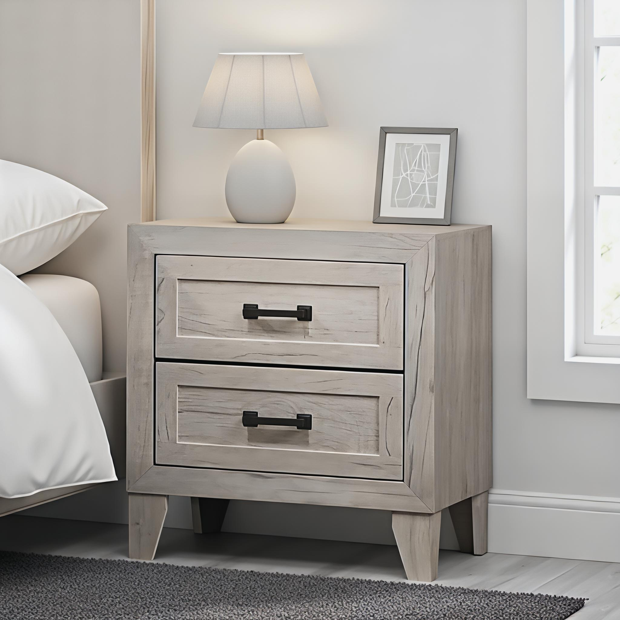 Oskarvik Contemporary Nightstand