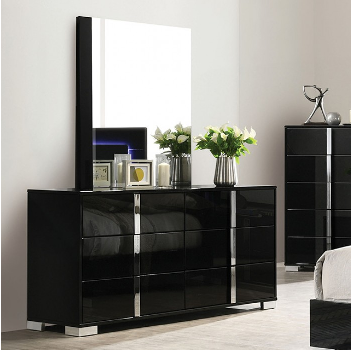 Sinistra Contemporary 4-Piece Bedroom Set