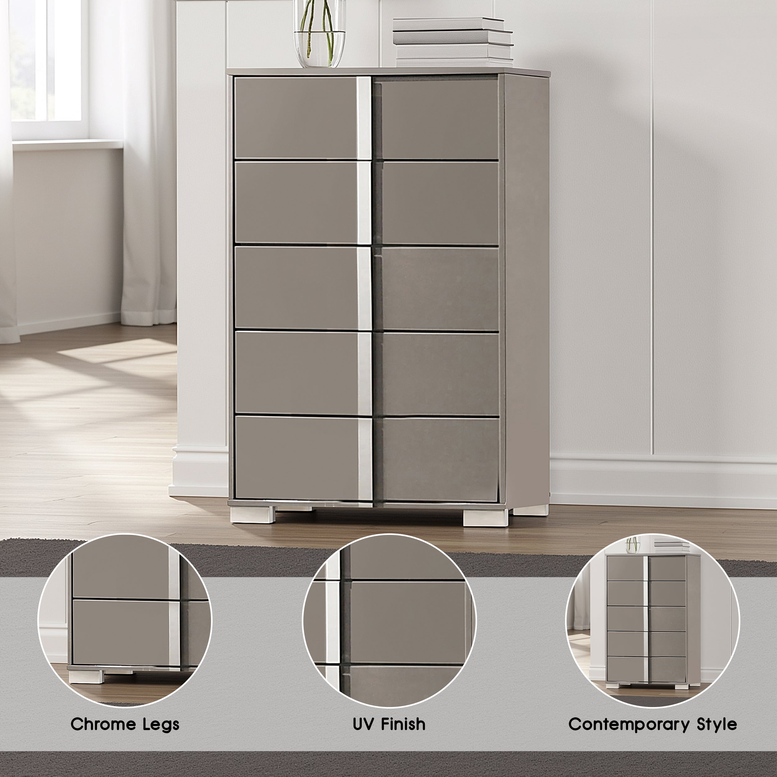 Eclissia Contemporary Chest