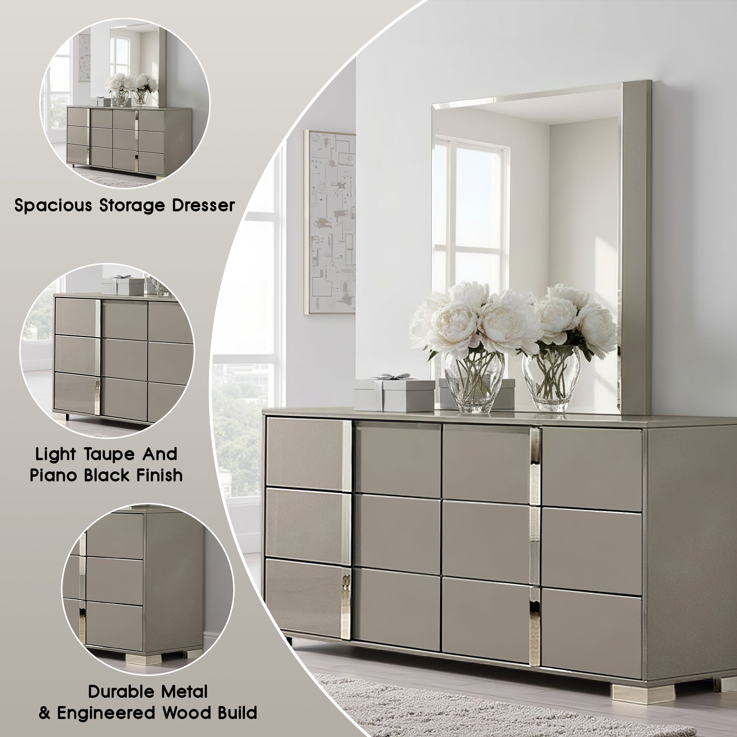 Eclissia Contemporary Dresser
