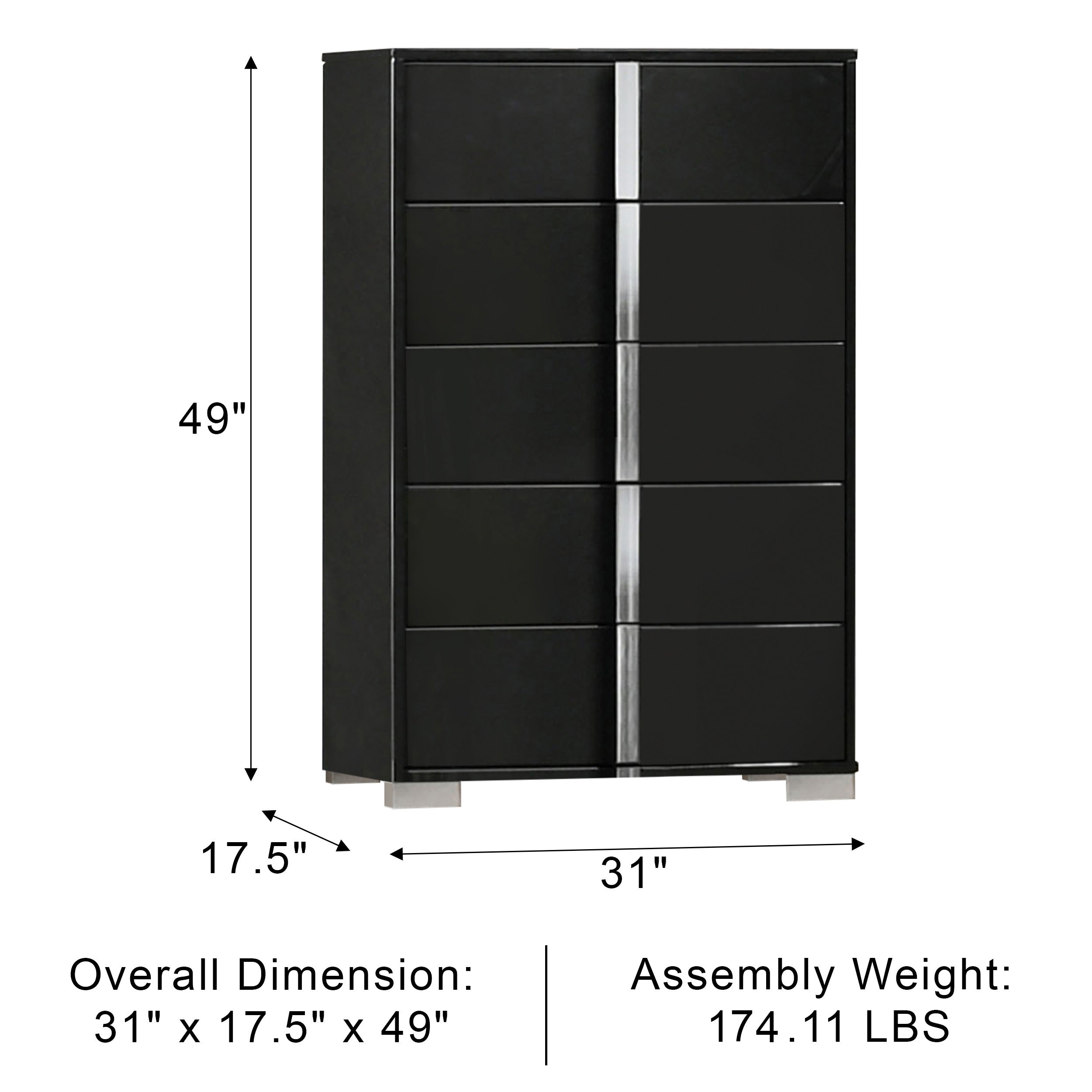 Eclissia Contemporary Chest