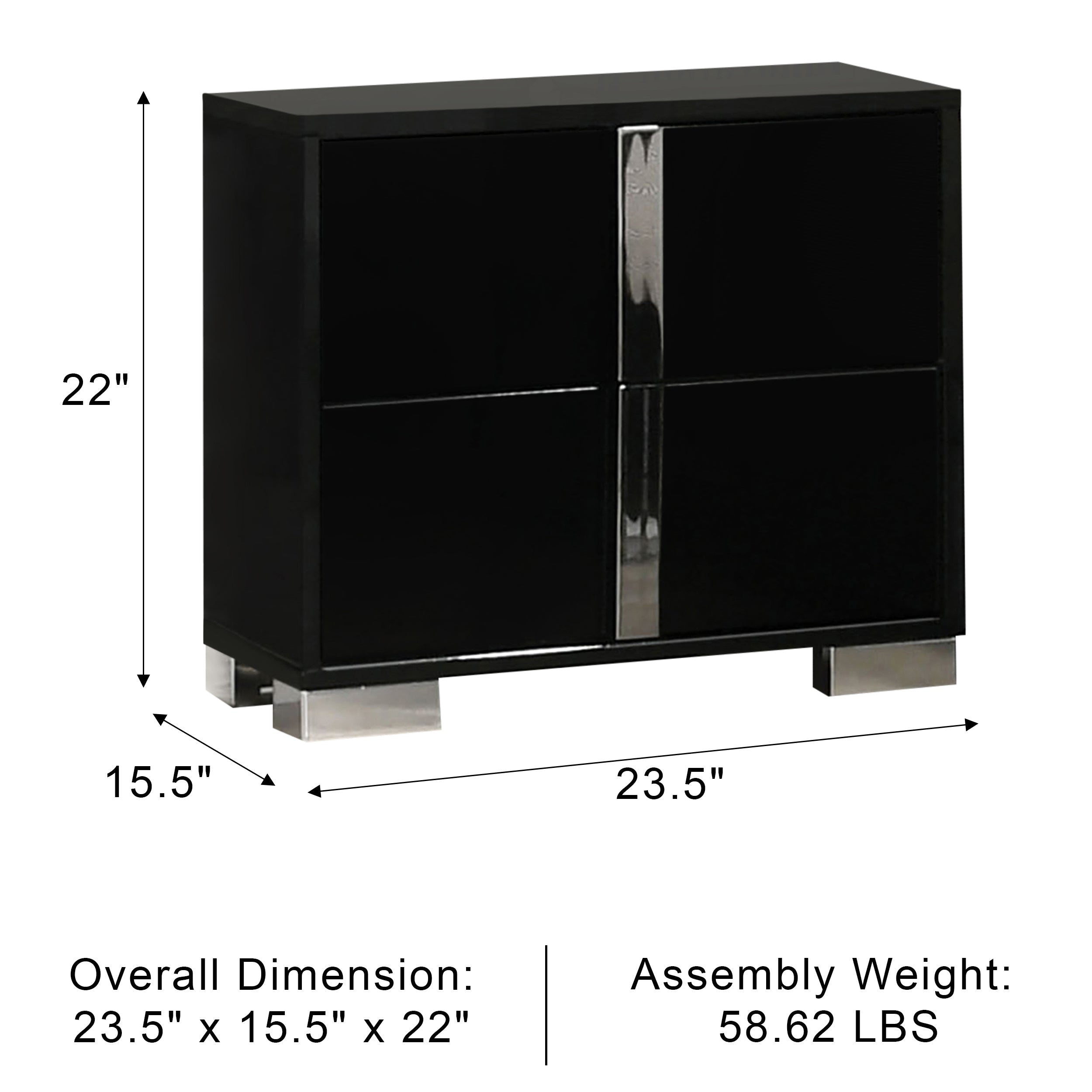 Eclissia Contemporary Nightstand