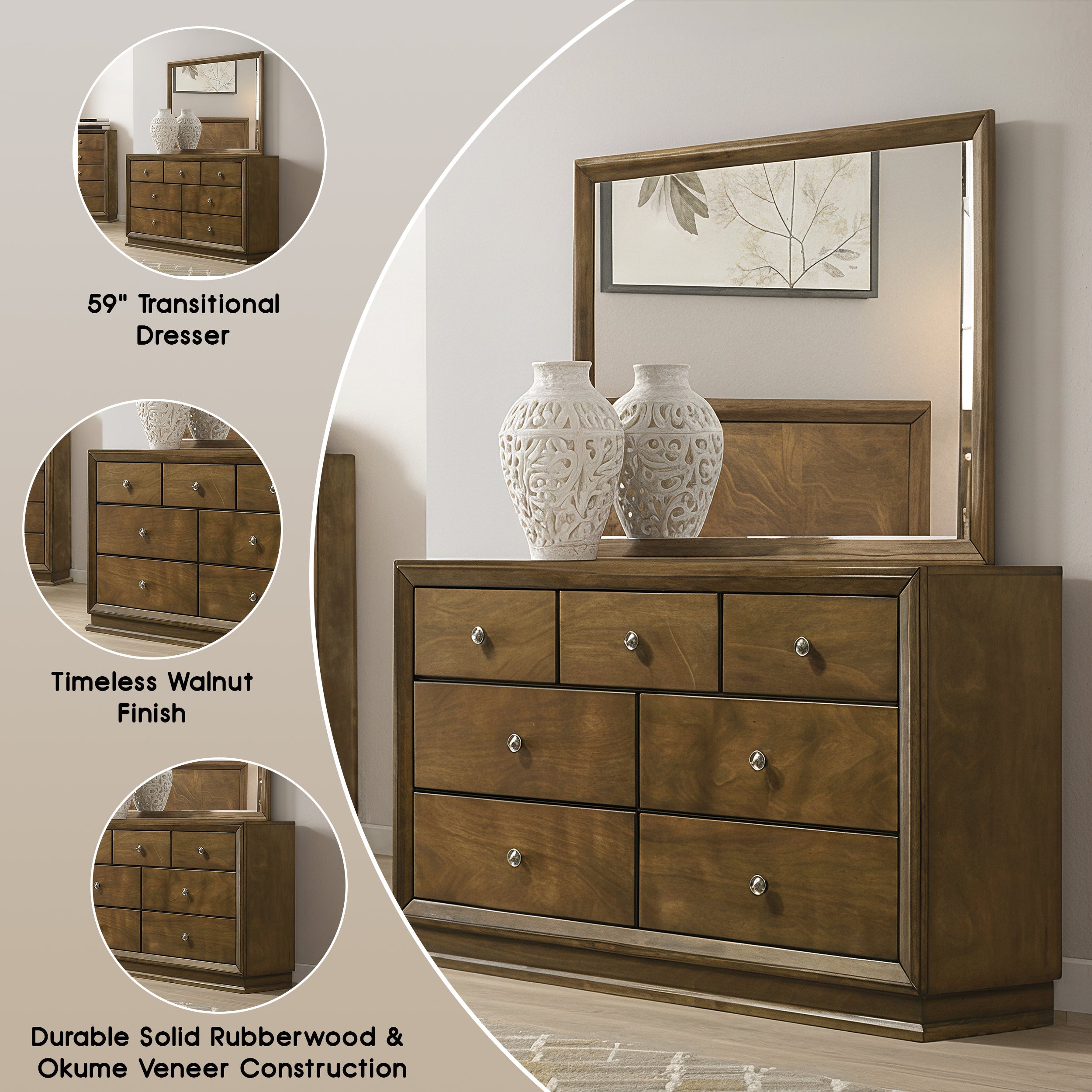 Wexford Transitional Dresser