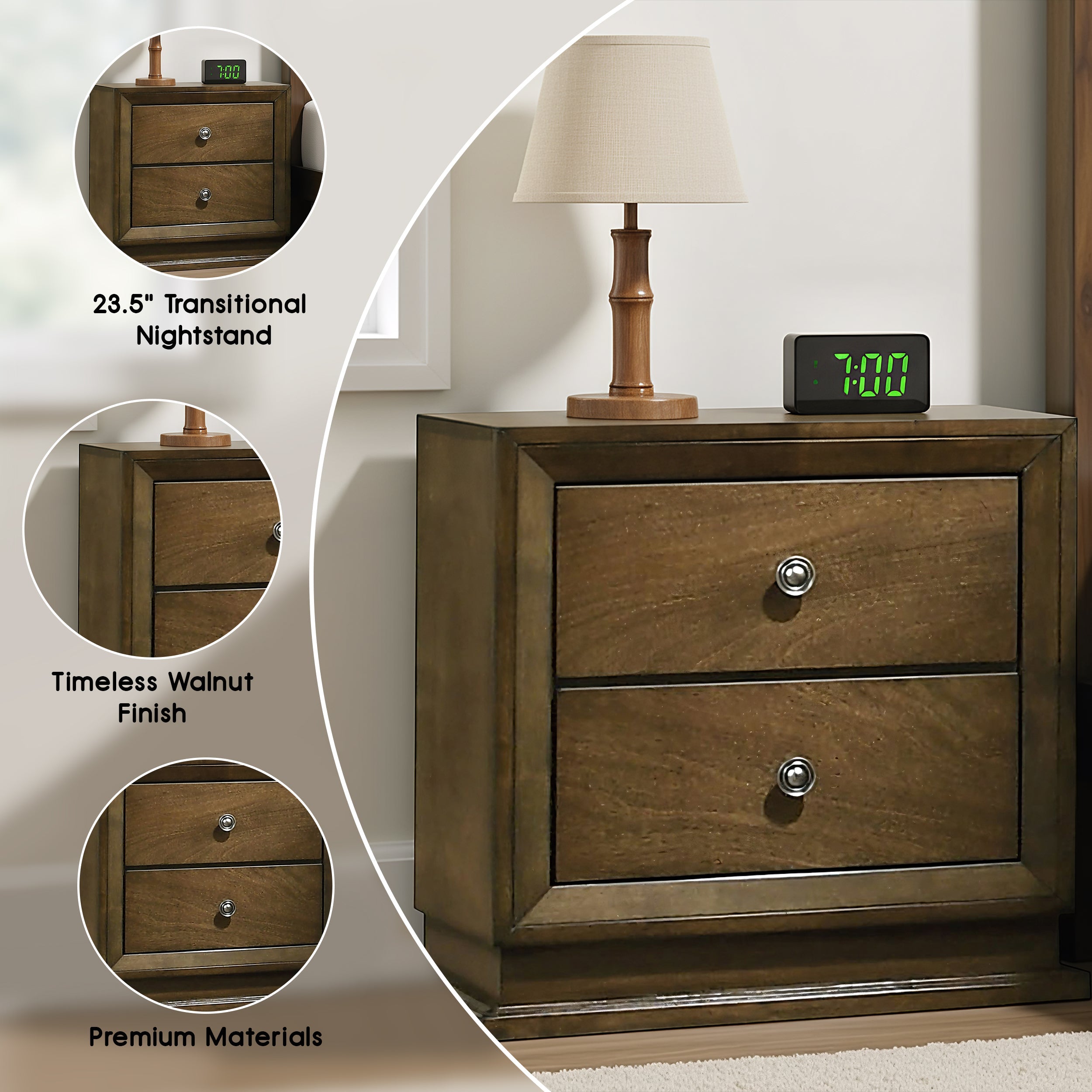 Wexford Transitional Nightstand