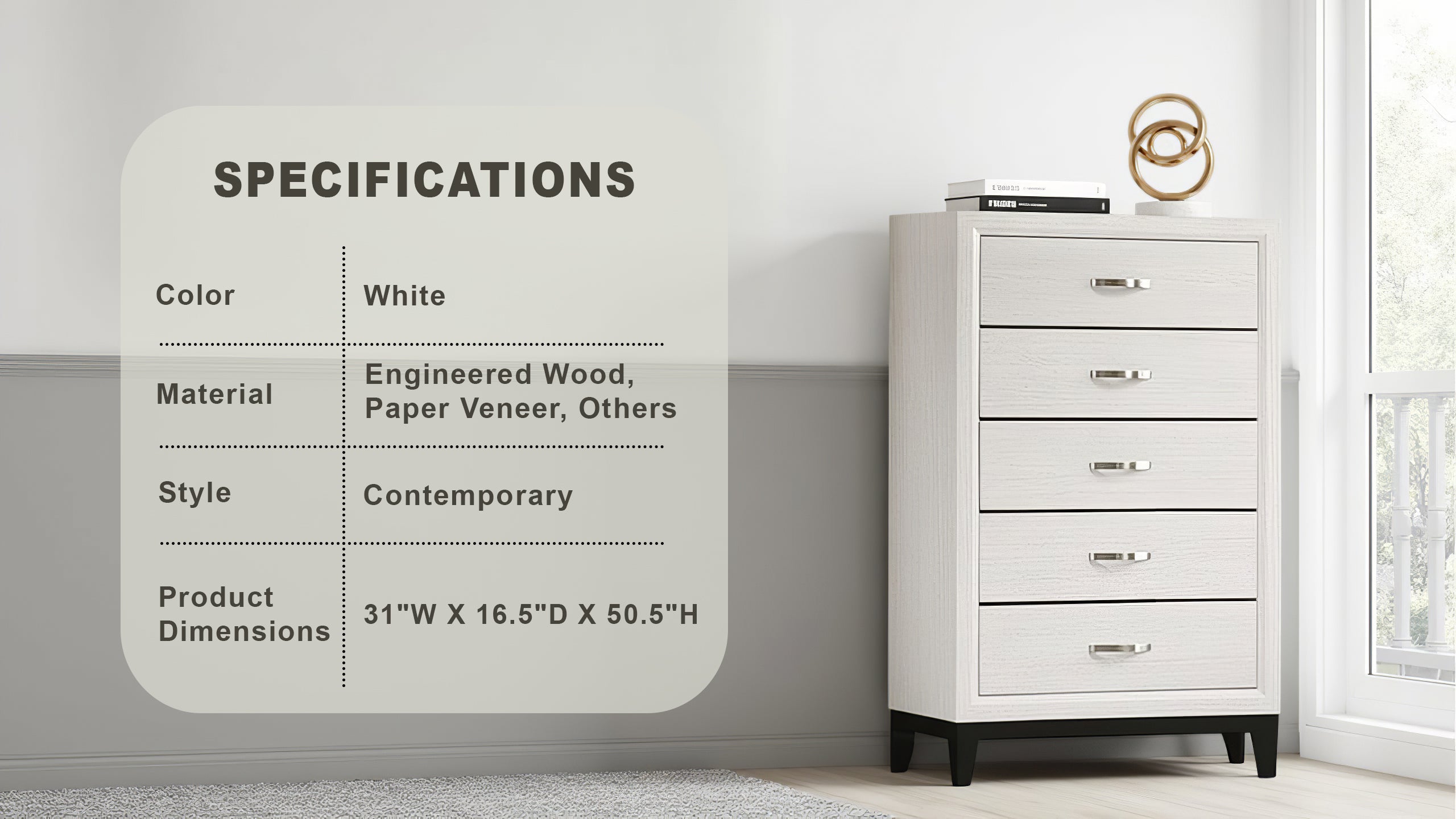 Mondaro Contemporary Chest