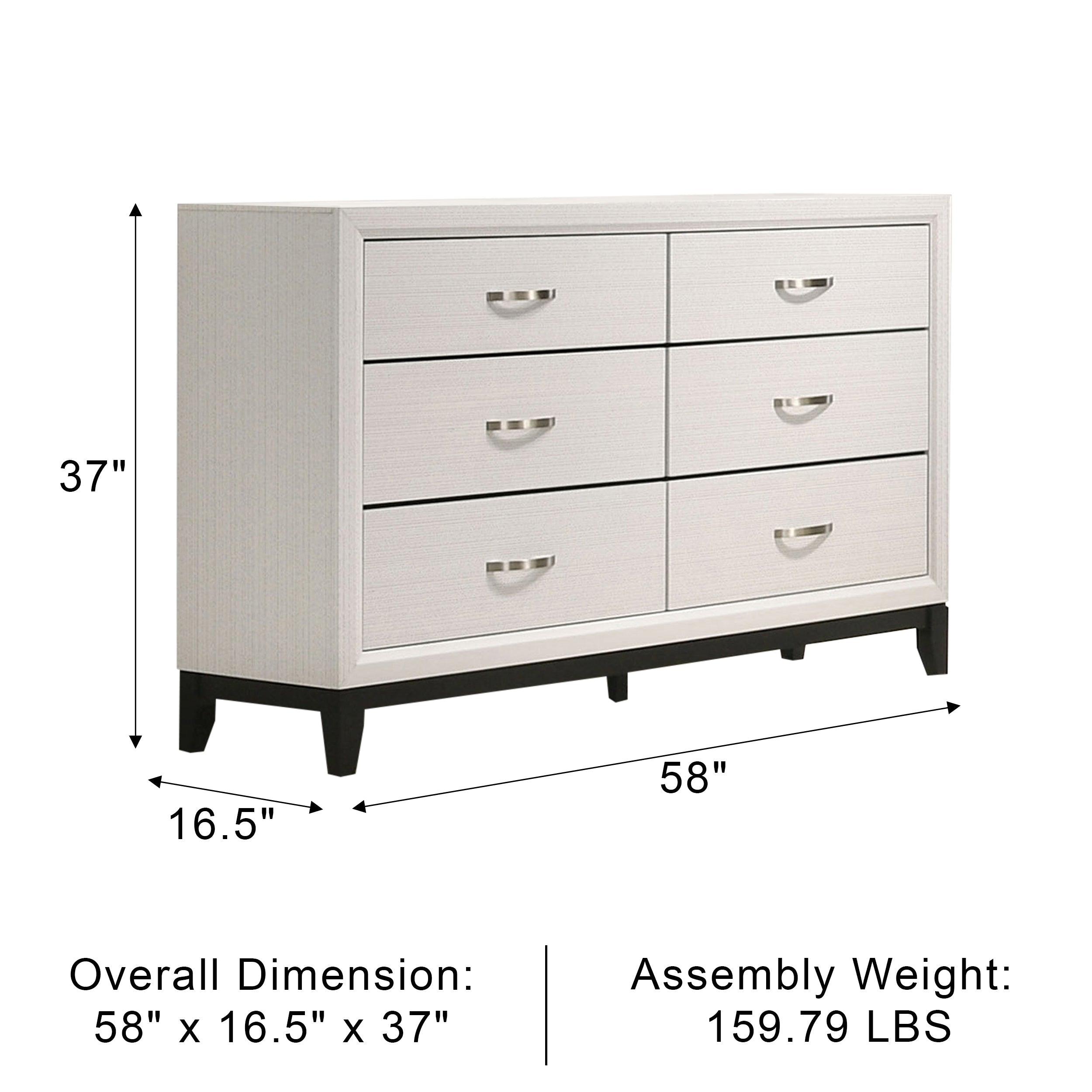 Mondaro Contemporary Dresser