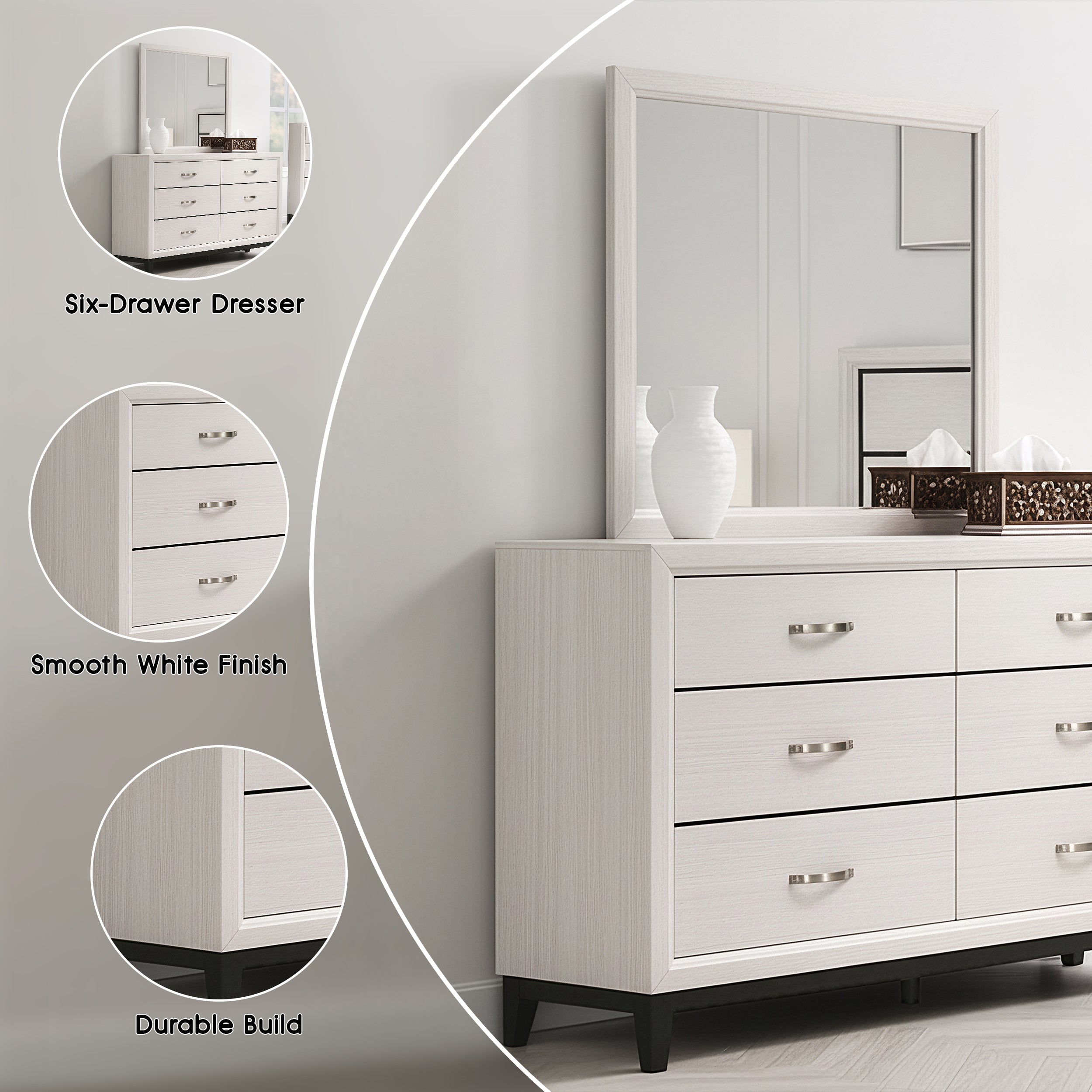 Mondaro Contemporary Dresser