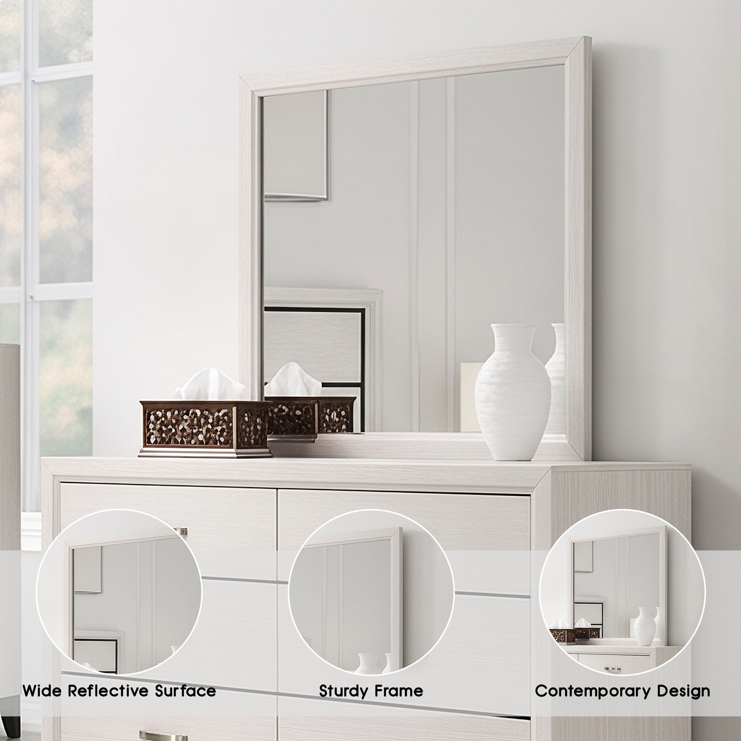 Mondaro Contemporary Mirror