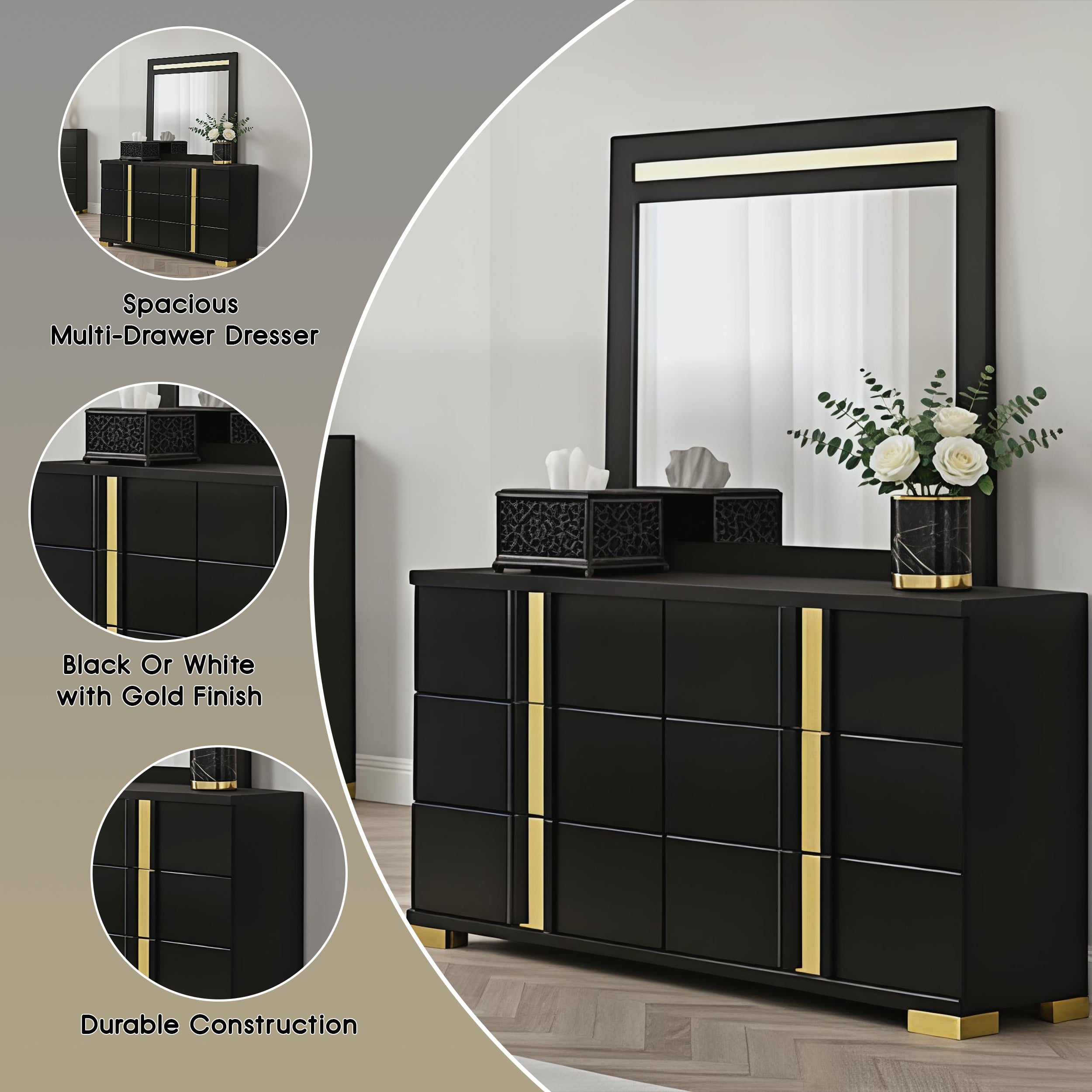 Vikholm Contemporary Dresser