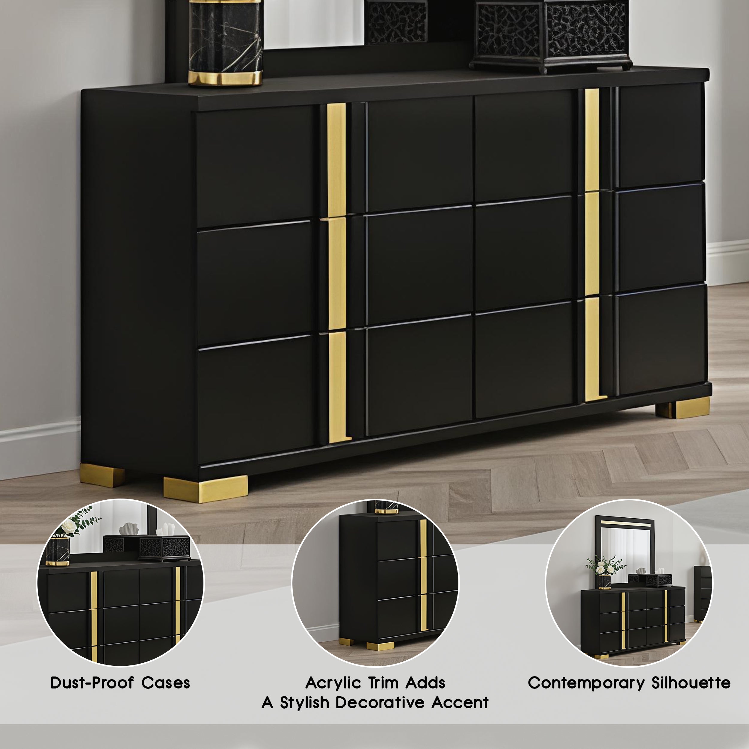 Vikholm Contemporary Dresser