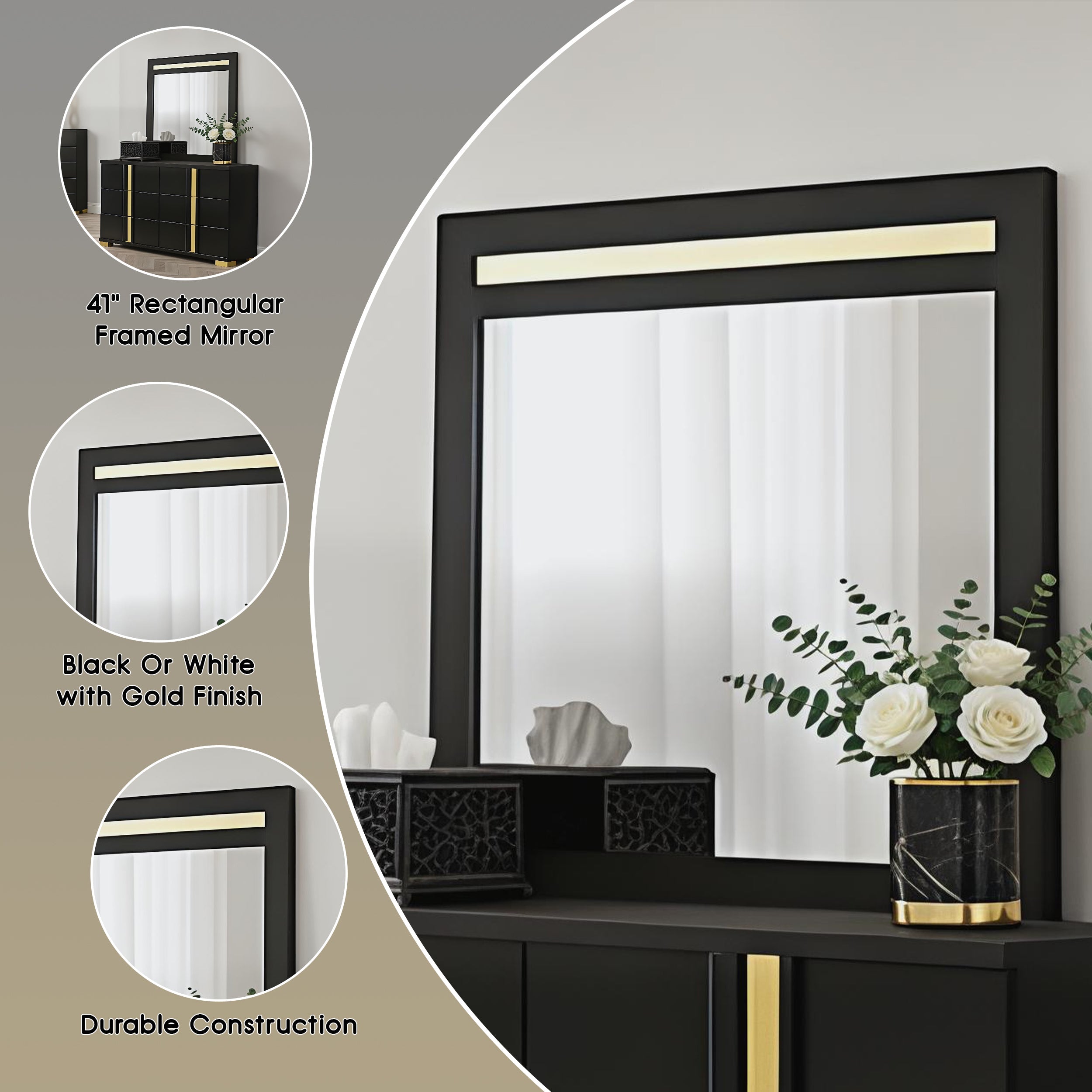 Vikholm Contemporary Mirror