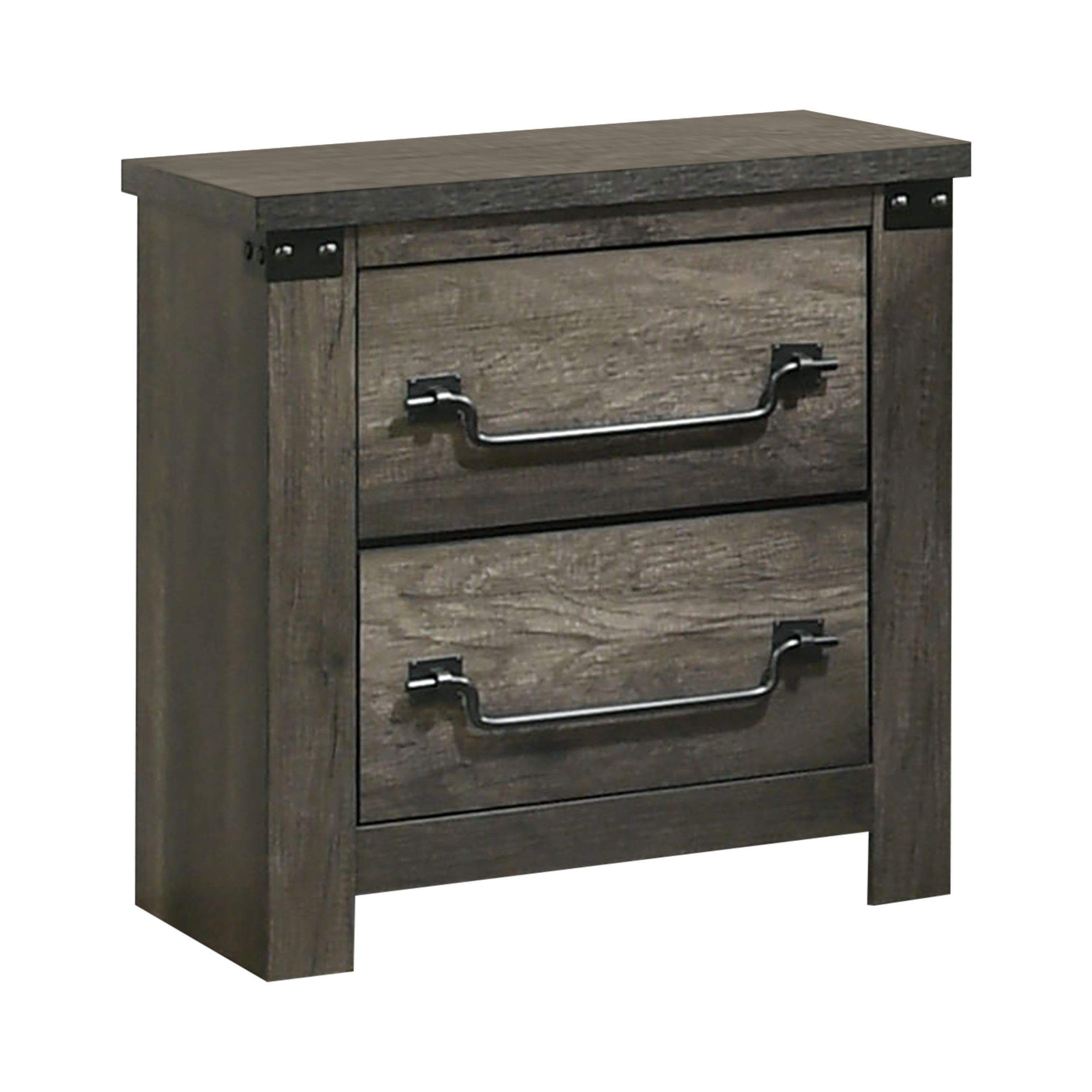 Arlingtona Rustic Farmhouse Nightstand