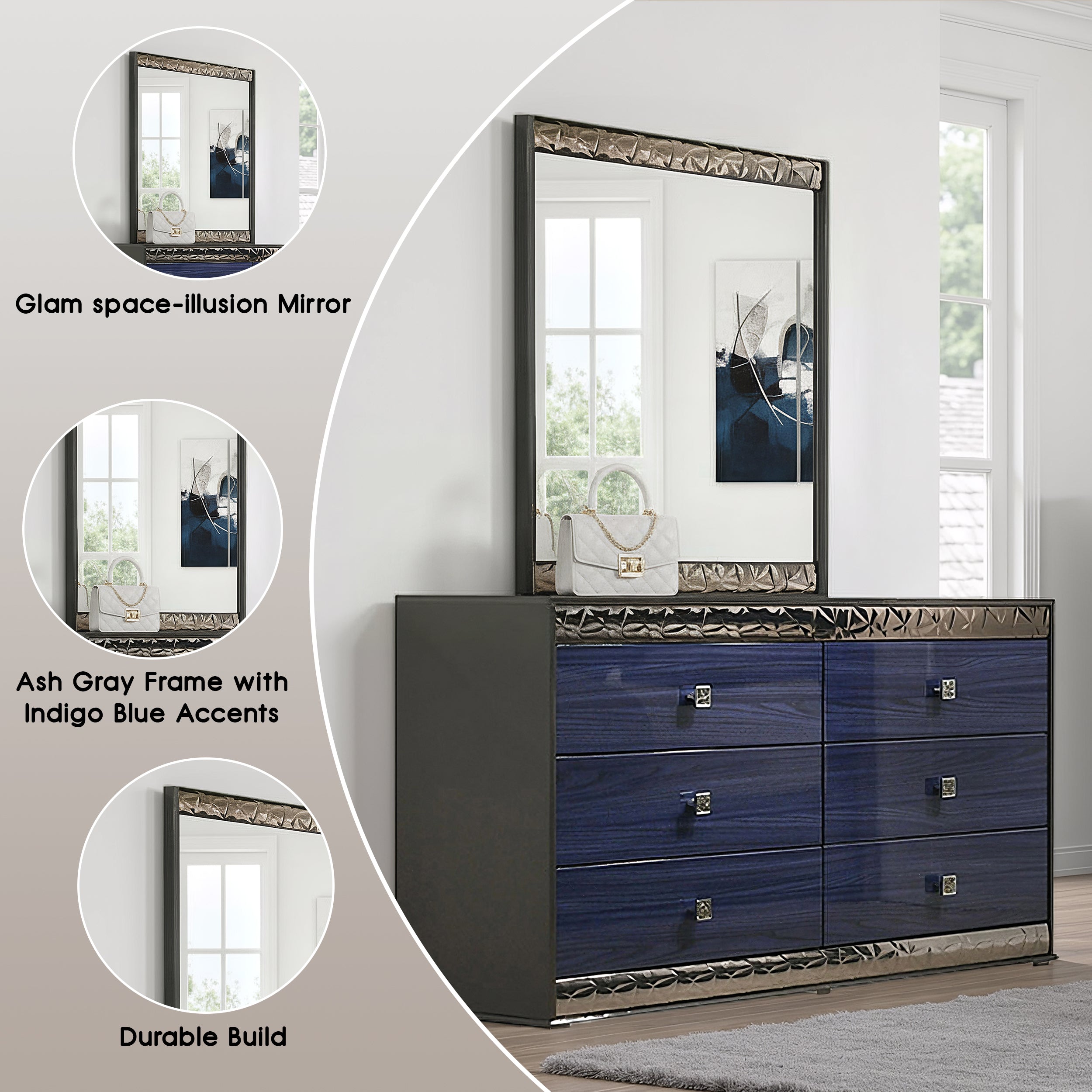 Sorrenta Glam Mirror