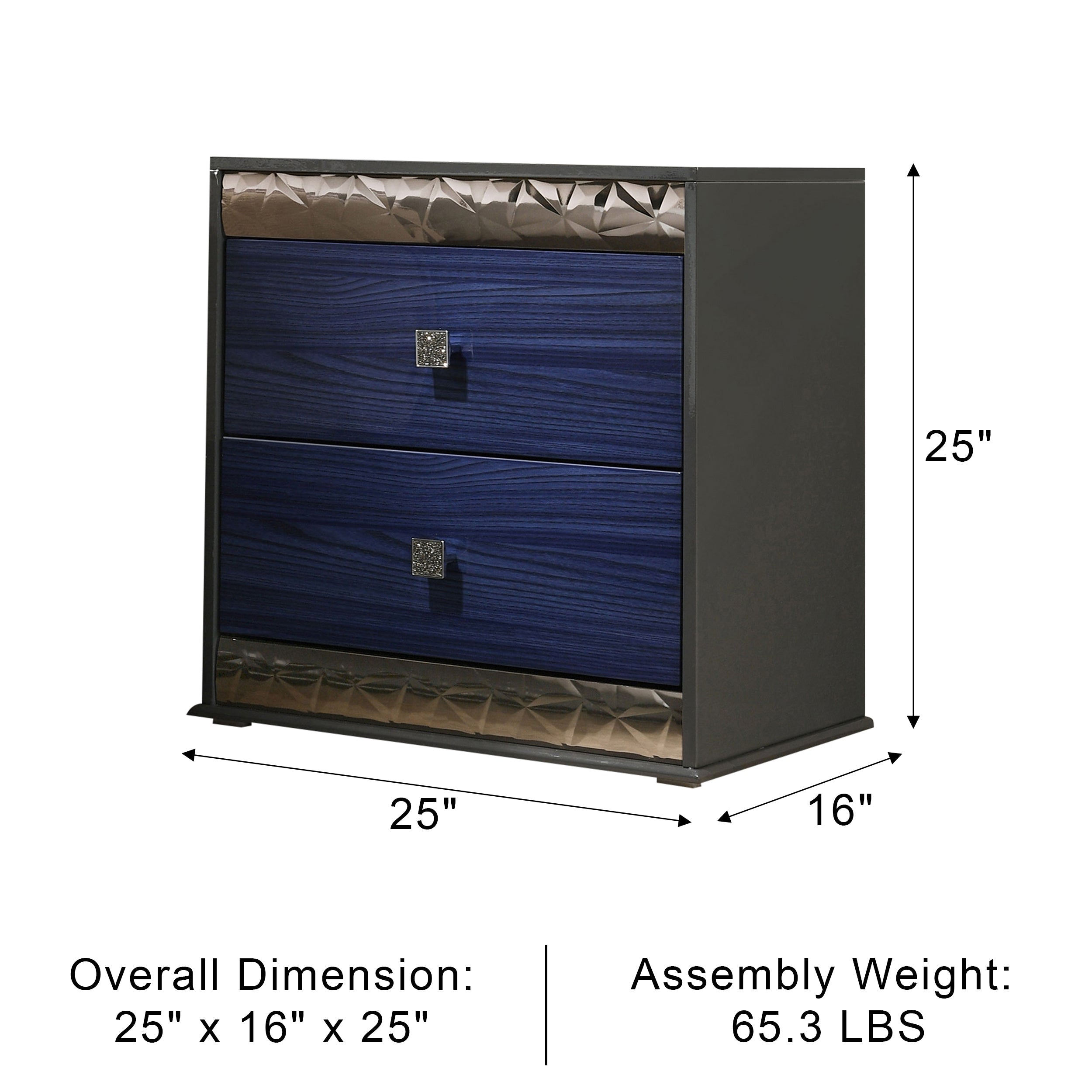 Sorrenta Glam Nightstand