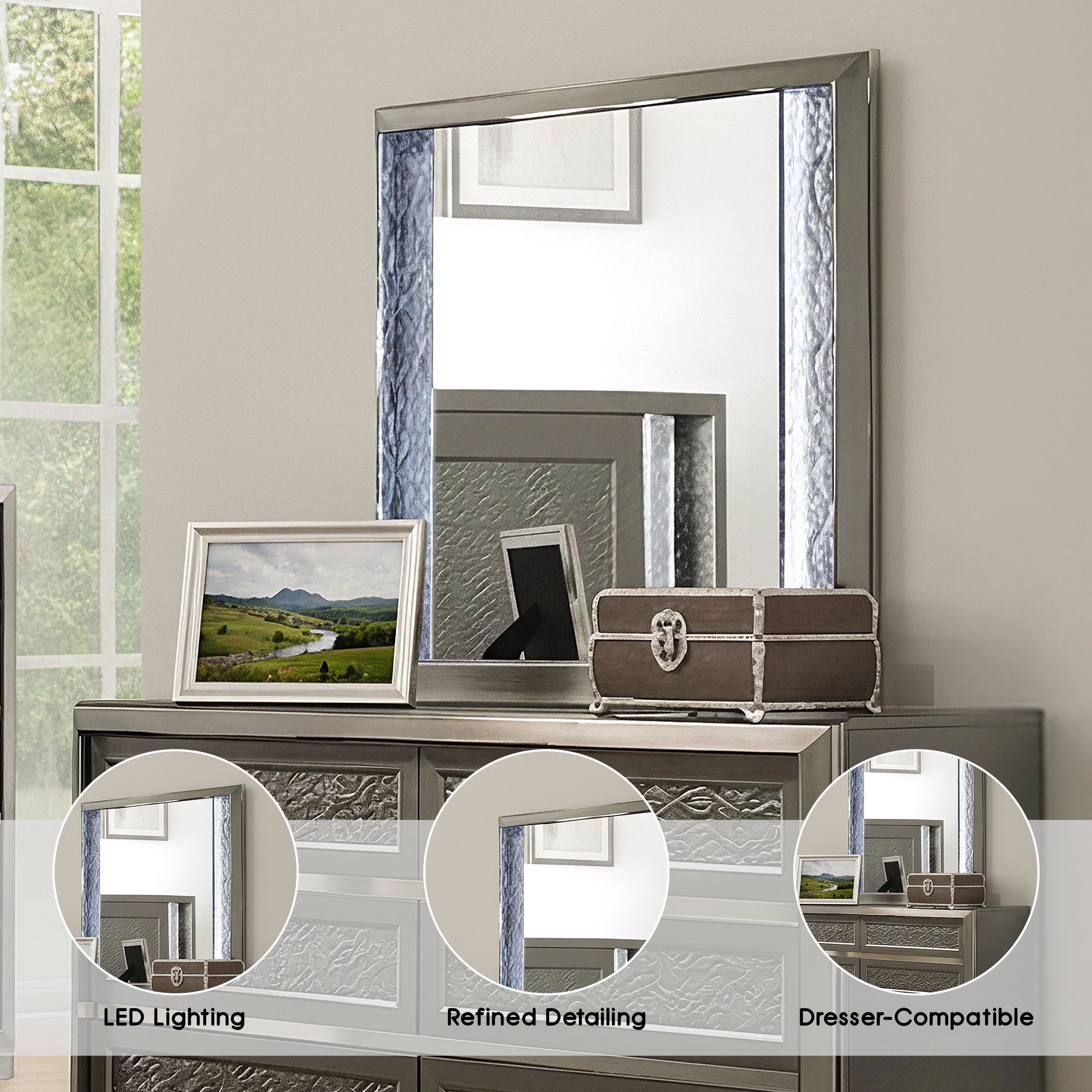 Fernhill Contemporary Mirror