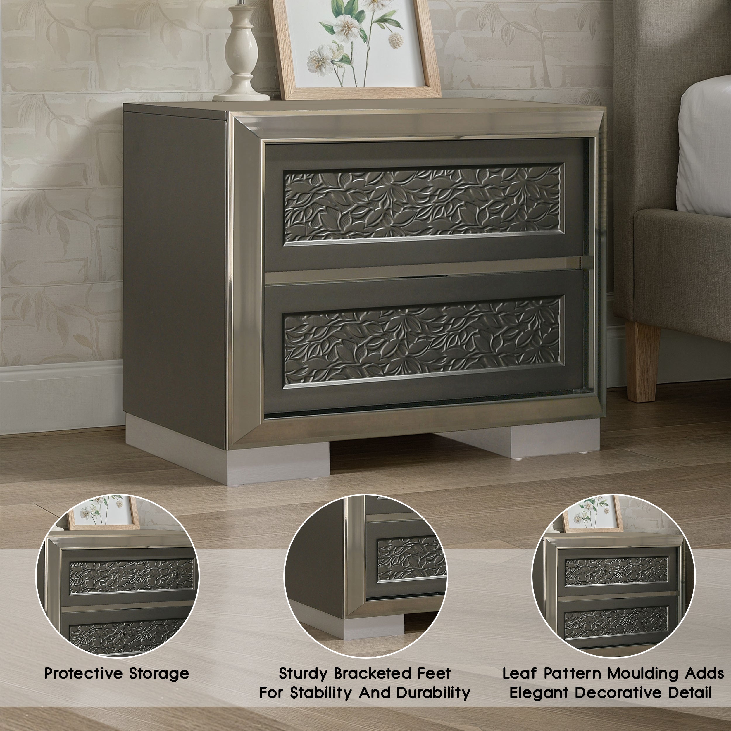 Fernhill Contemporary Nightstand