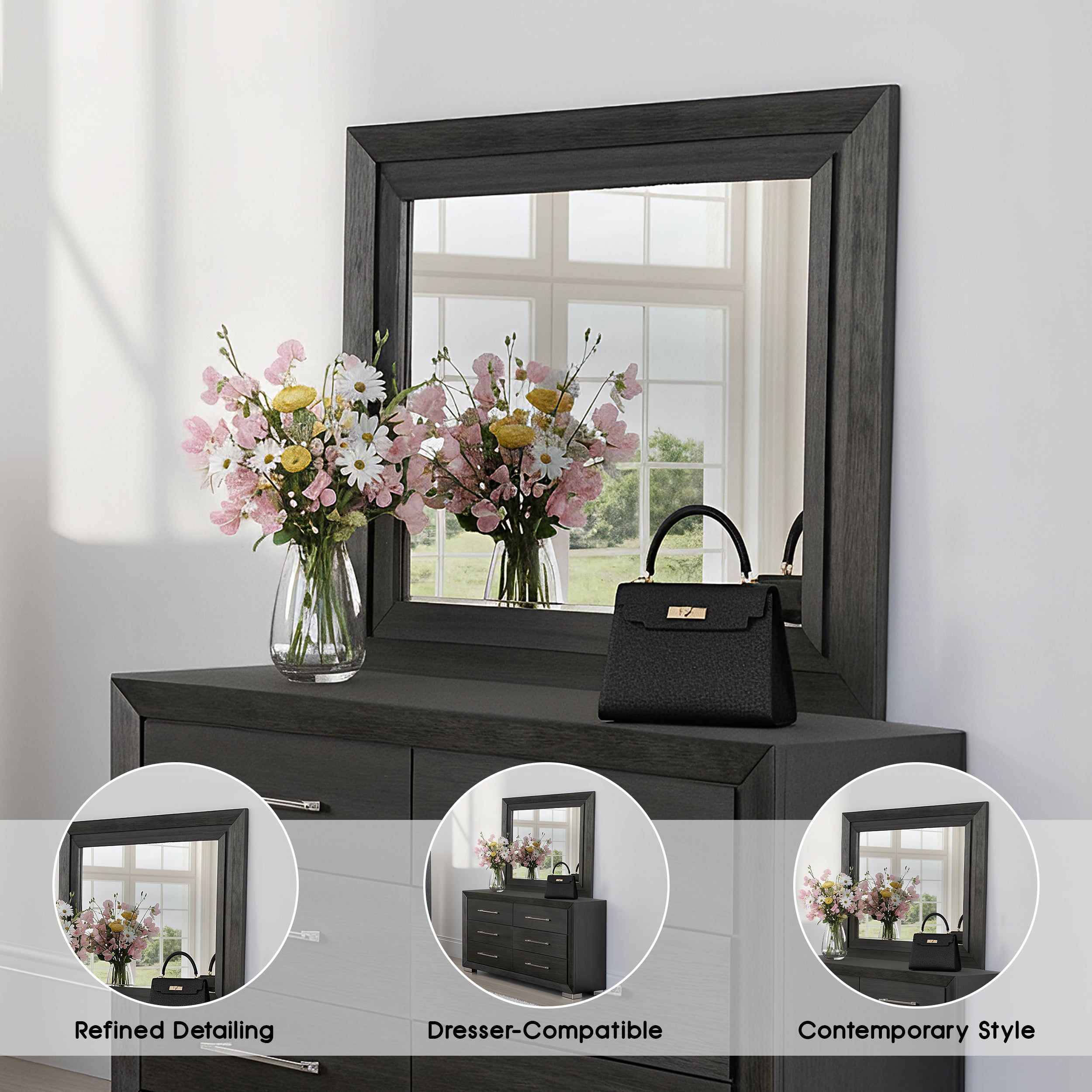 Bramley Contemporary Mirror