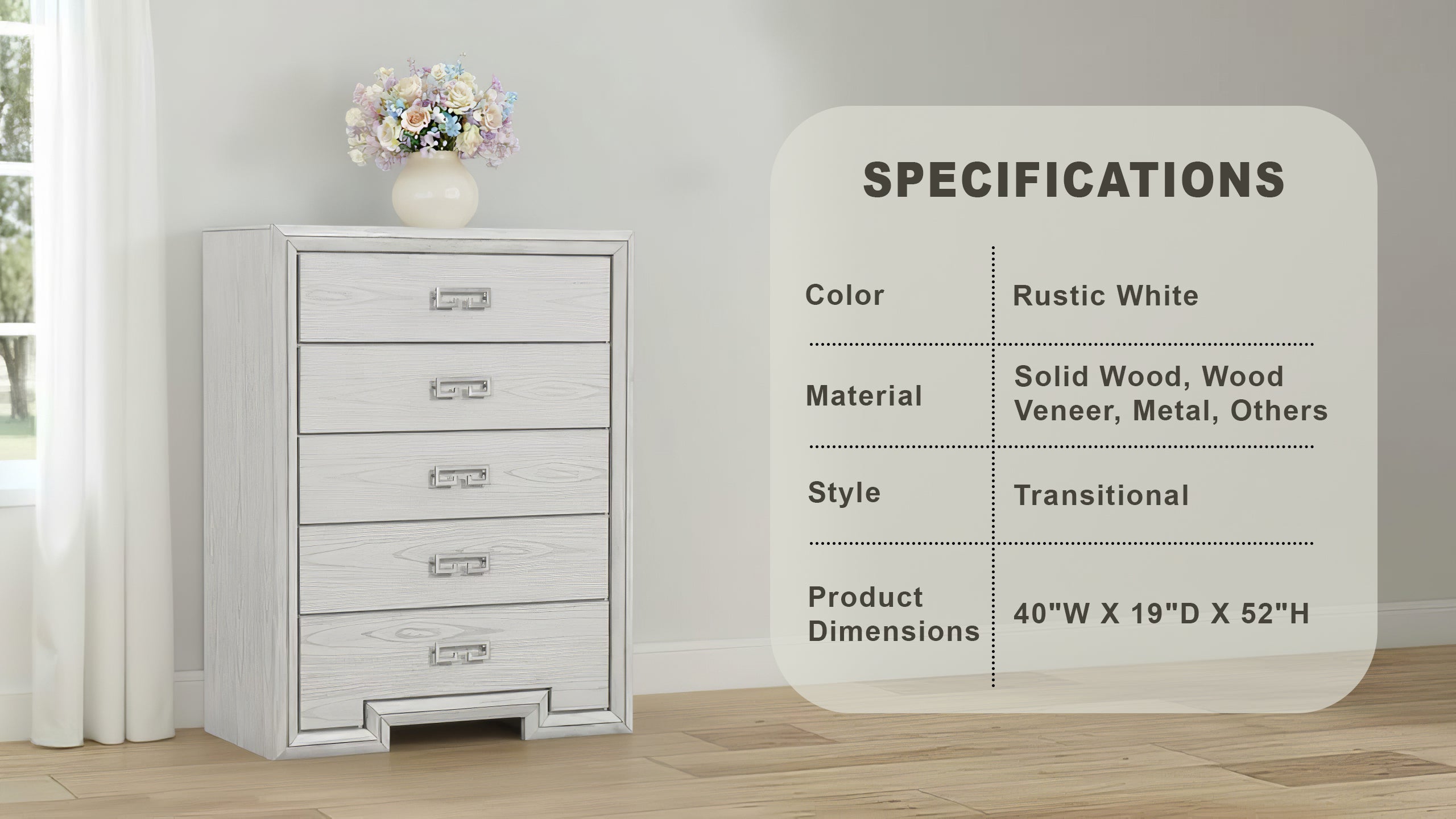 Dalbrone Transitional Chest