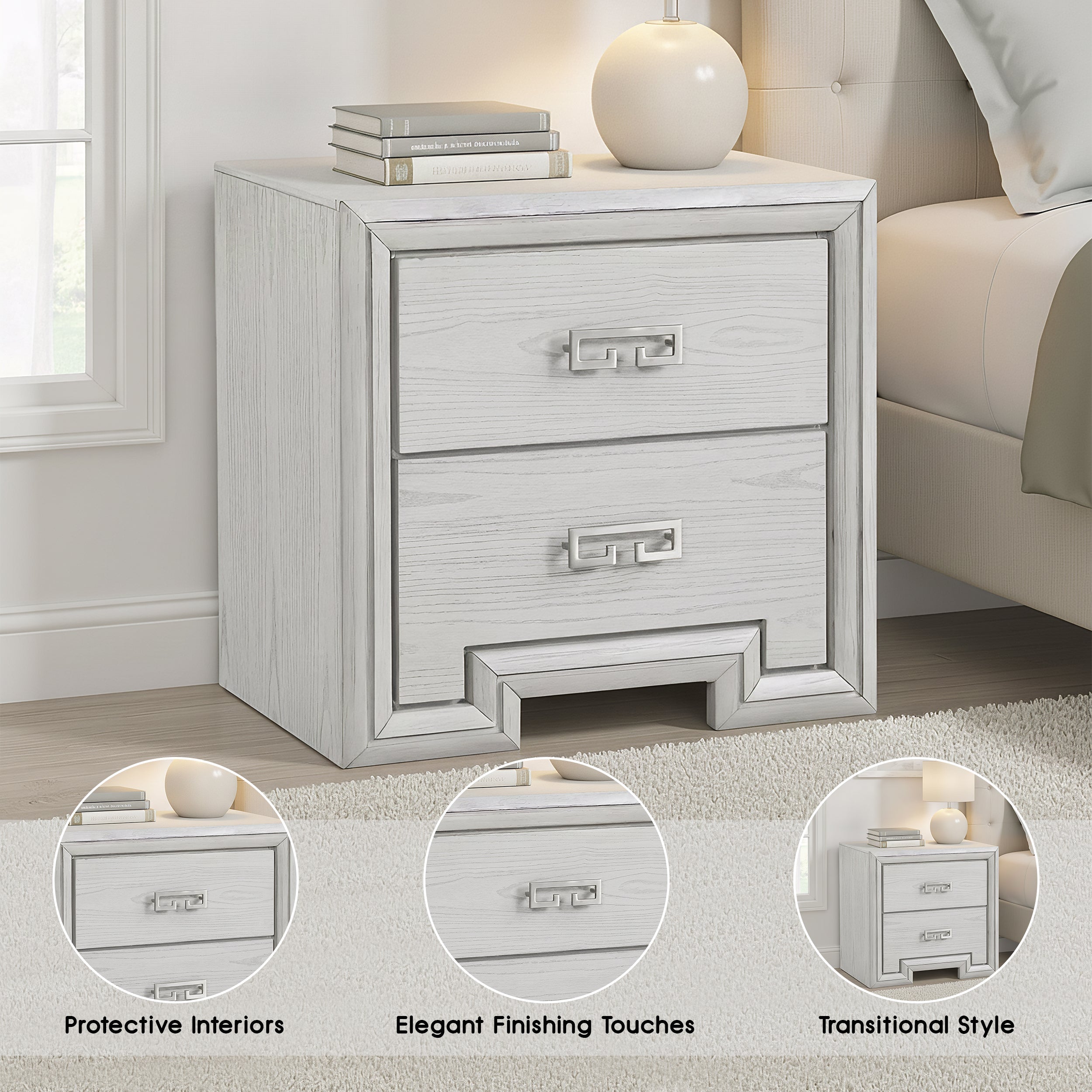 Dalbrone Transitional Nightstand