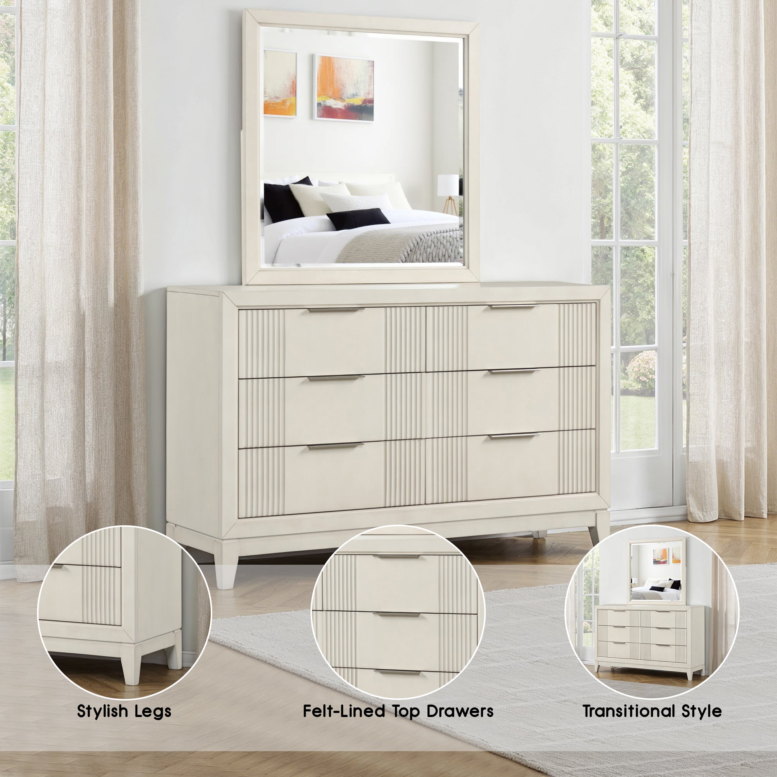 Amariel Transitional Dresser
