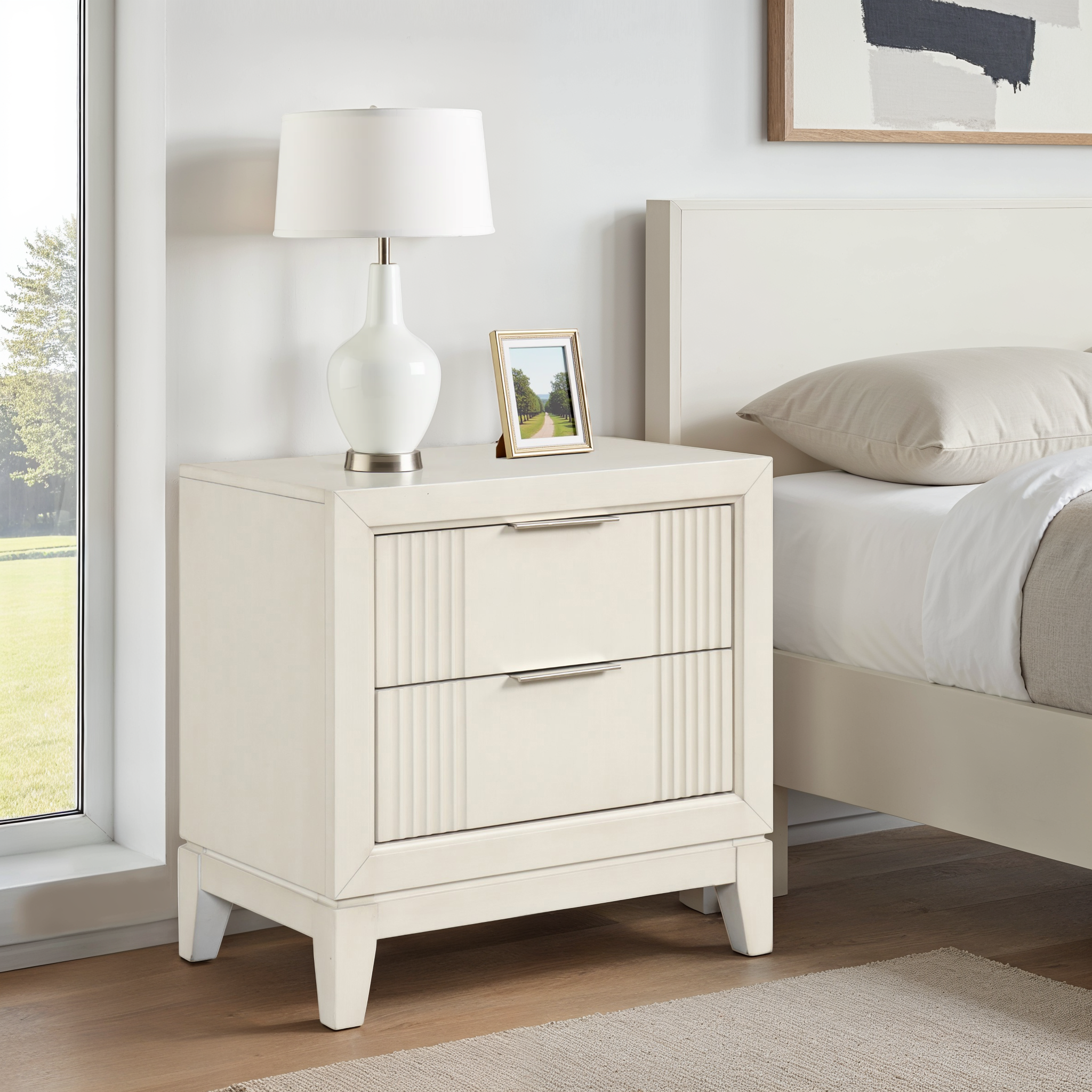 Amariel Transitional Nightstand