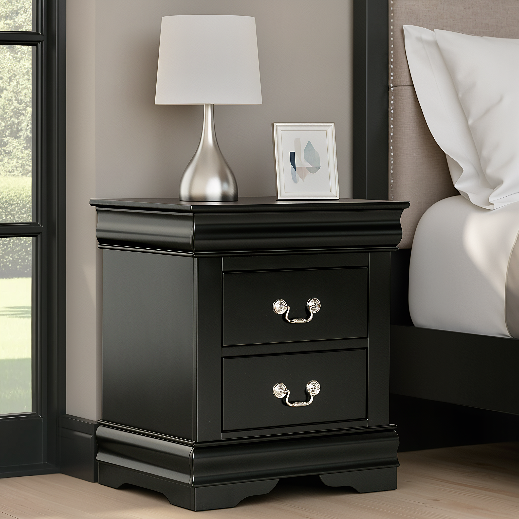 Duc De Savoie Transitional Nightstand