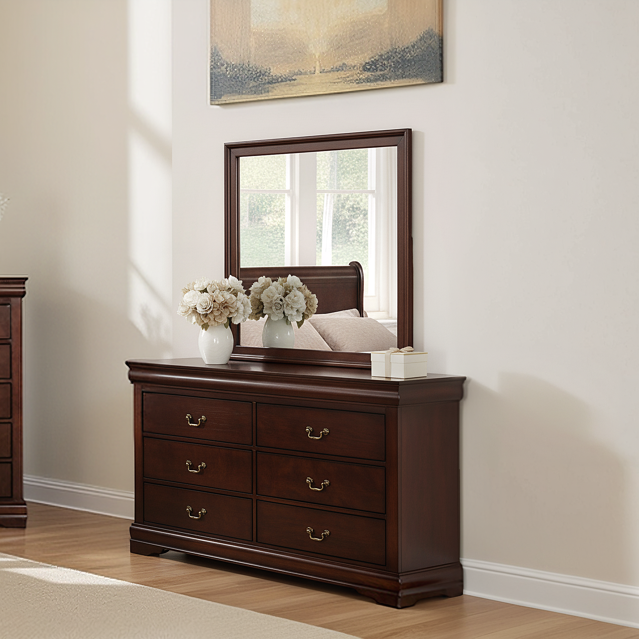 Duc De Savoie Transitional Mirror